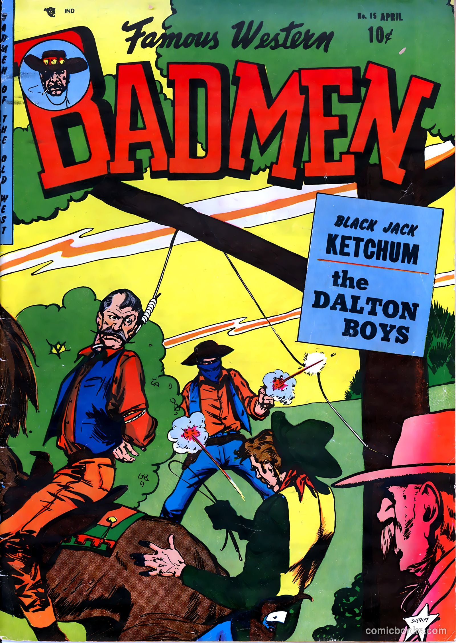 Famous Western Badmen #15 — page 1 of 36
