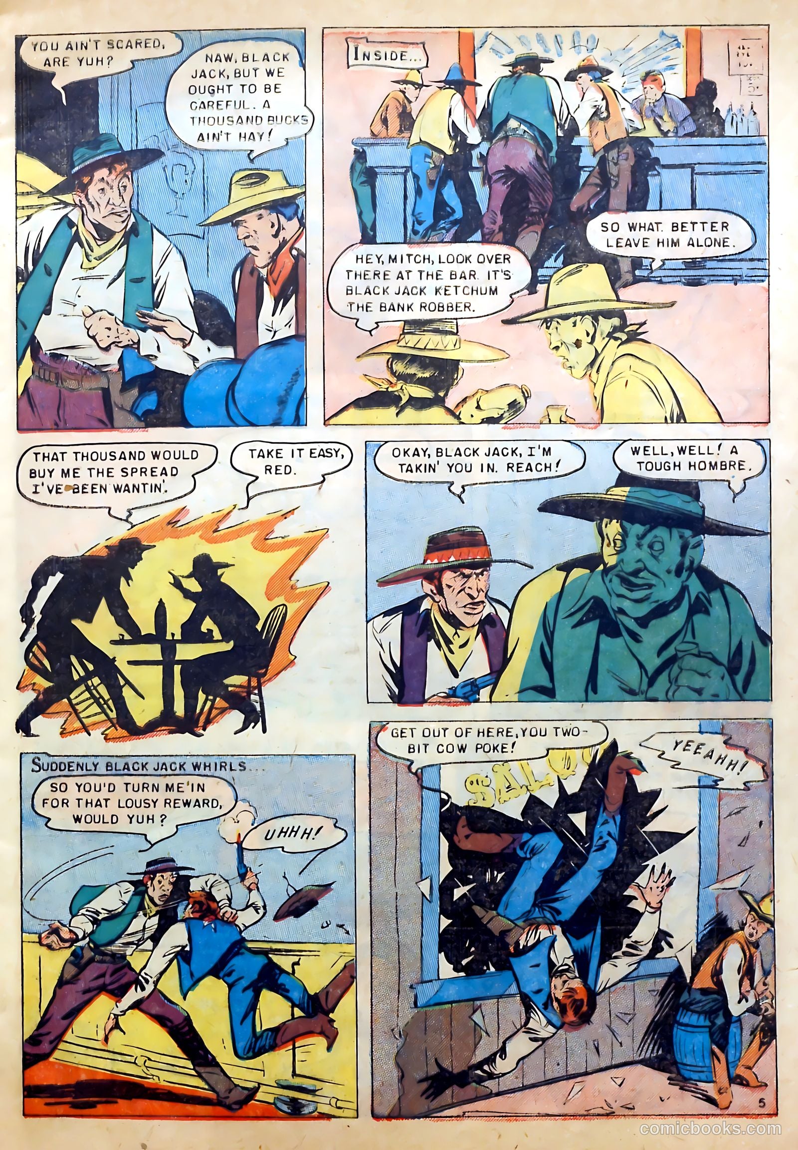 Famous Western Badmen #15 — page 7 of 36