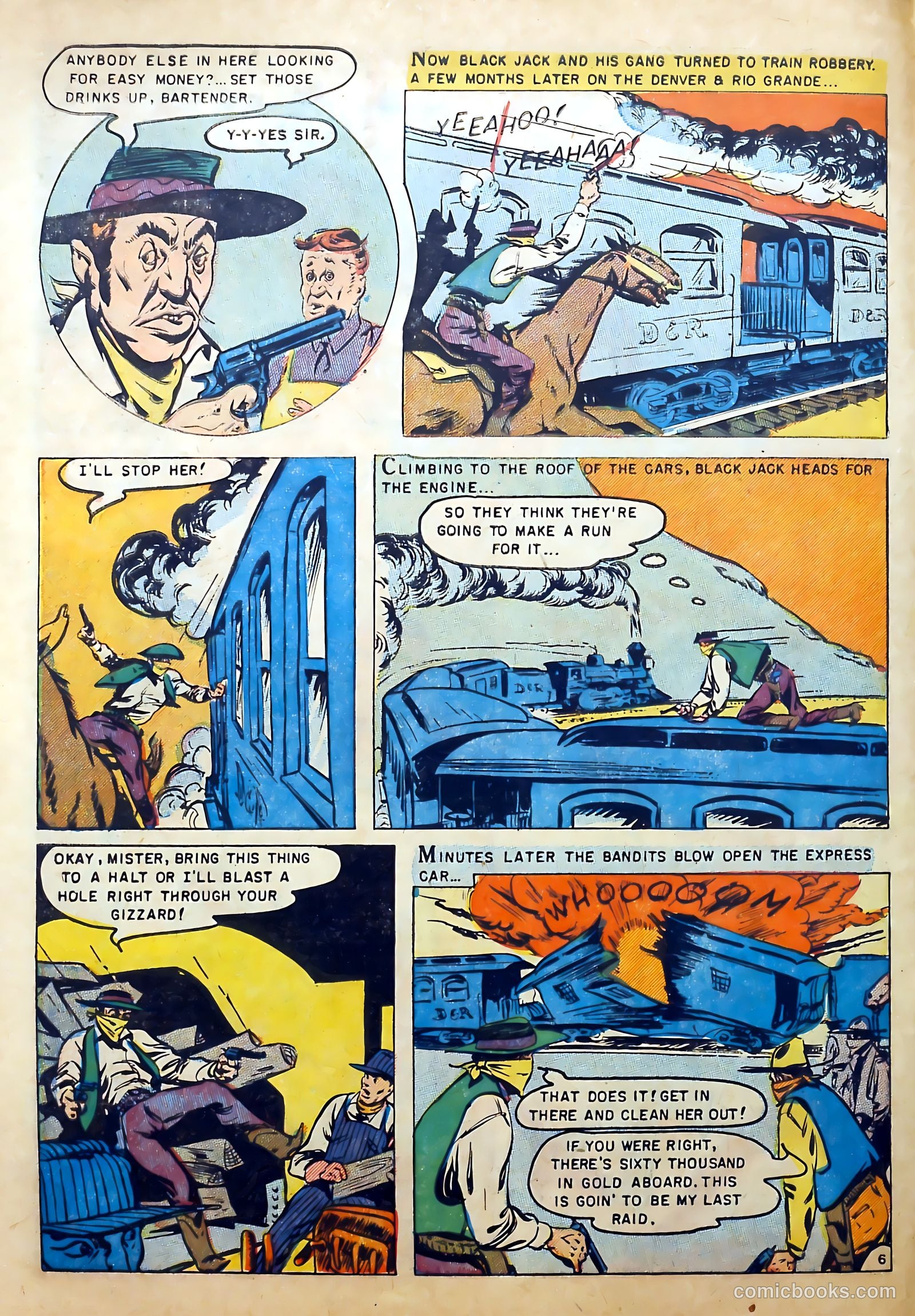 Famous Western Badmen #15 — page 8 of 36