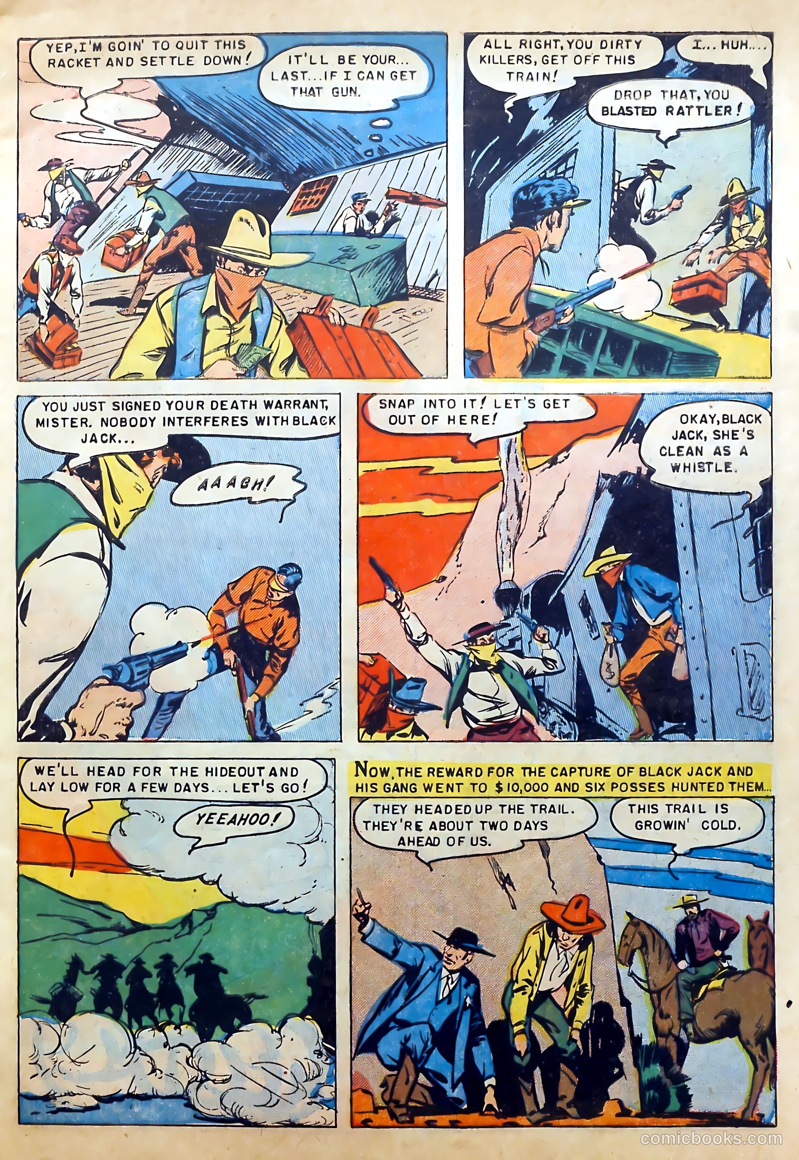 Famous Western Badmen #15 — page 9 of 36