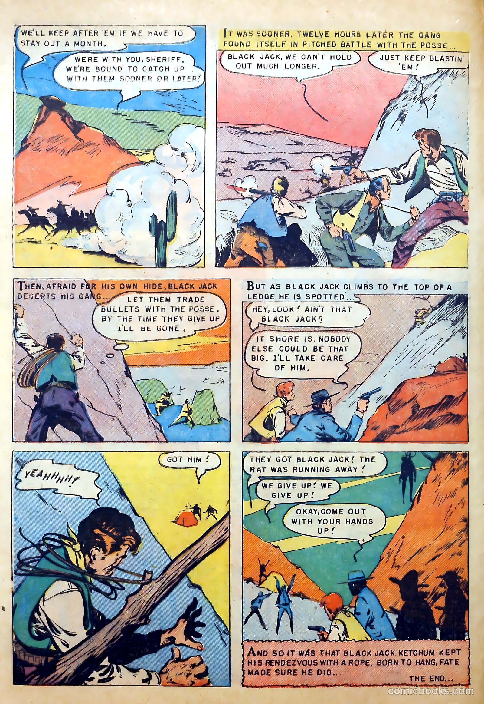 Famous Western Badmen #15 — page 10 of 36