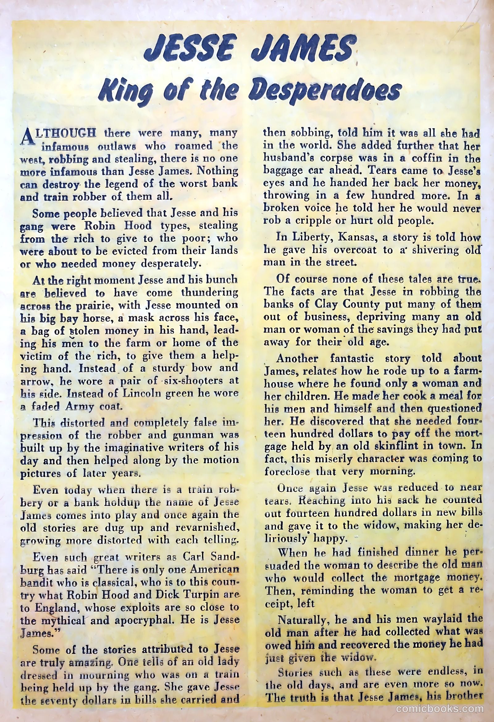 Famous Western Badmen #15 — page 18 of 36