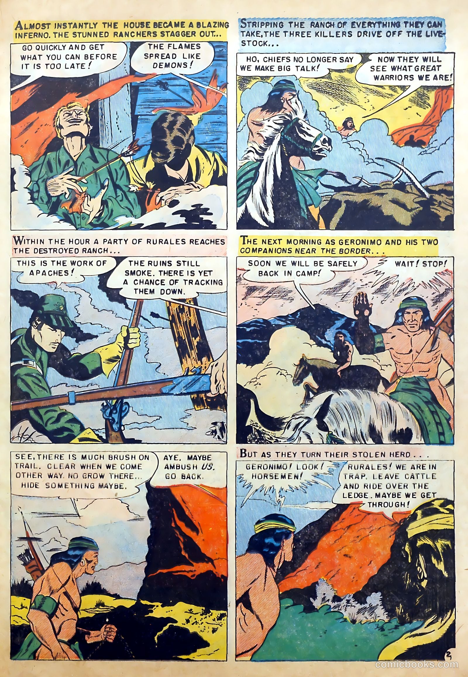 Famous Western Badmen #15 — page 21 of 36
