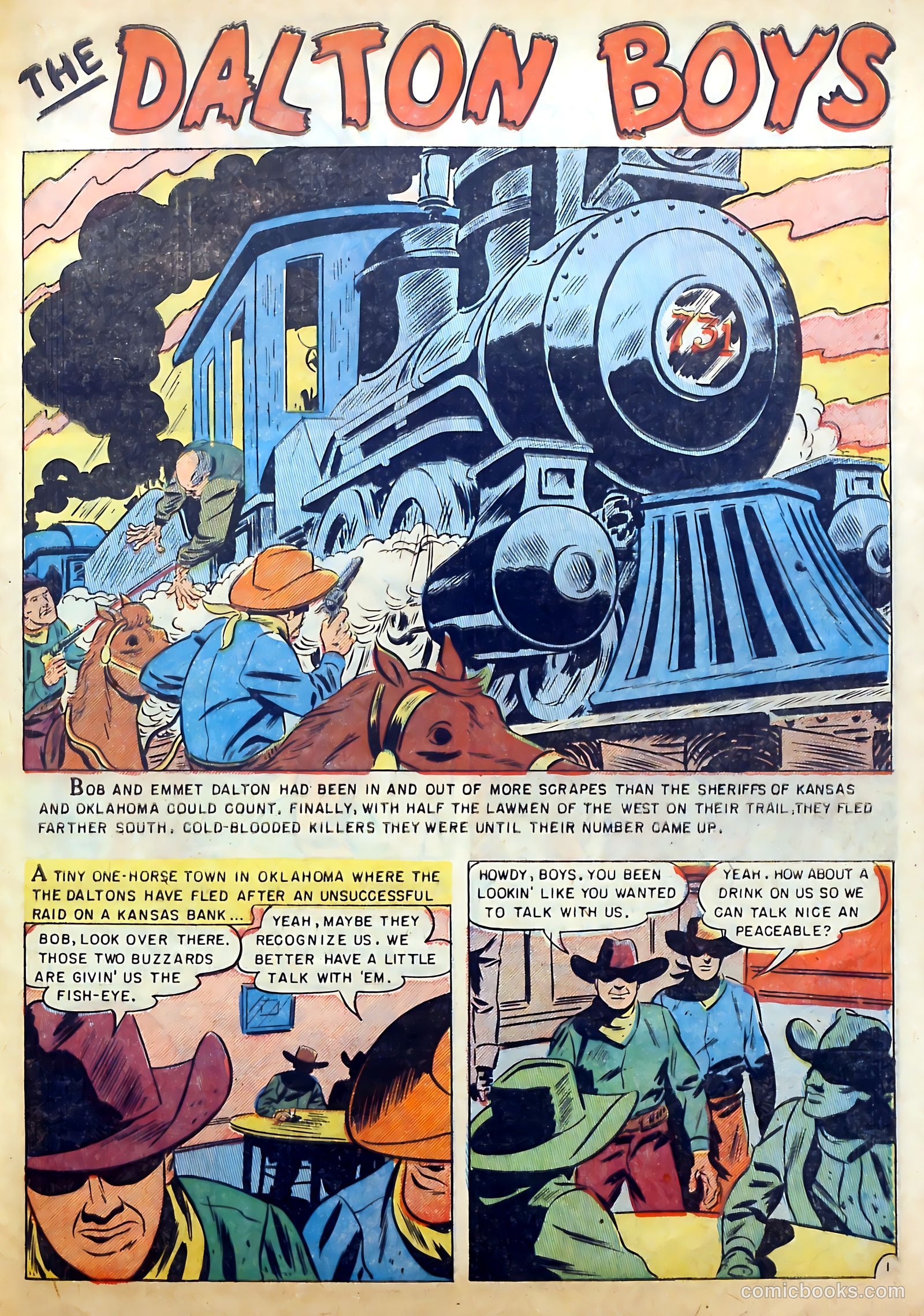 Famous Western Badmen #15 — page 27 of 36
