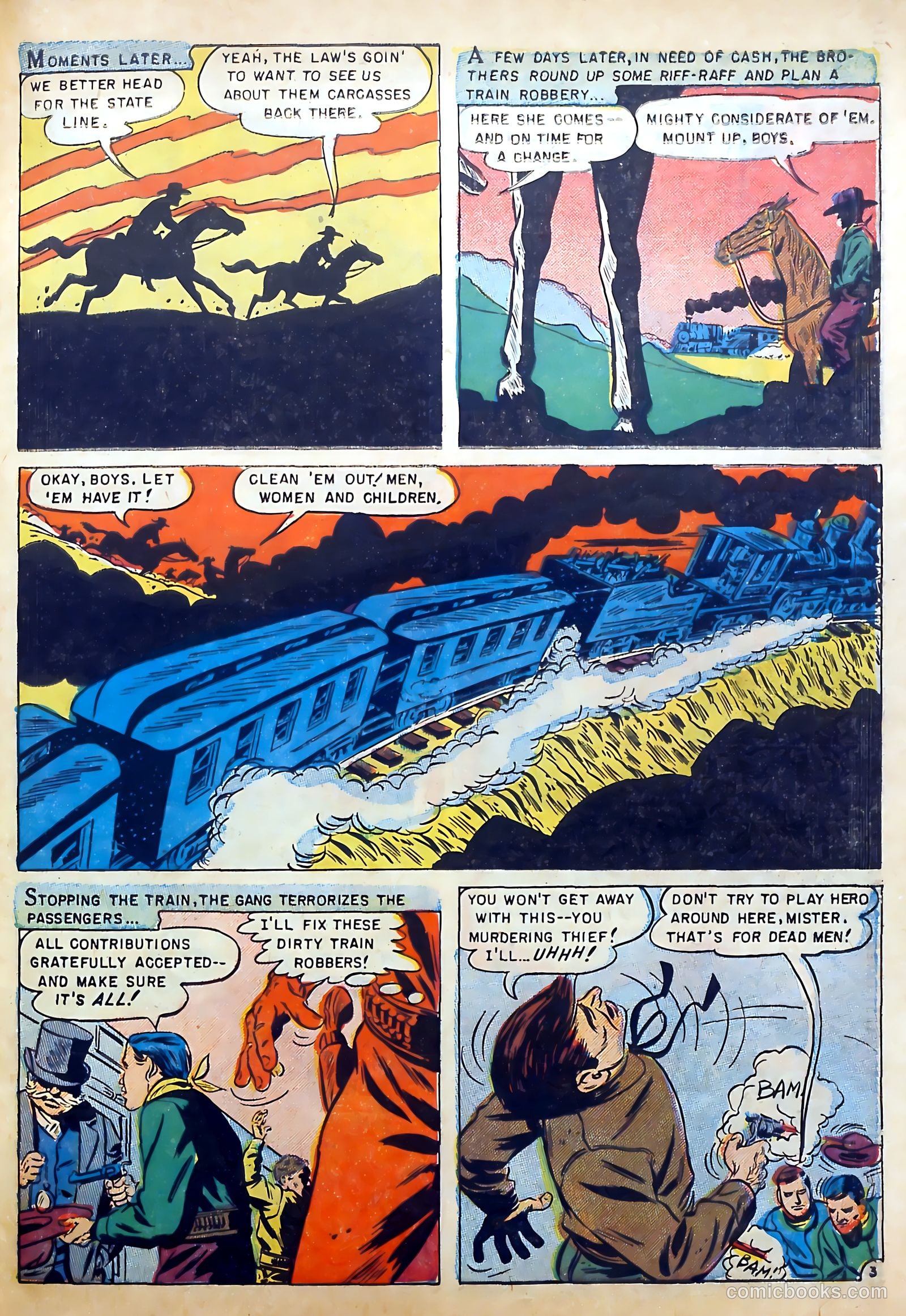 Famous Western Badmen #15 — page 29 of 36