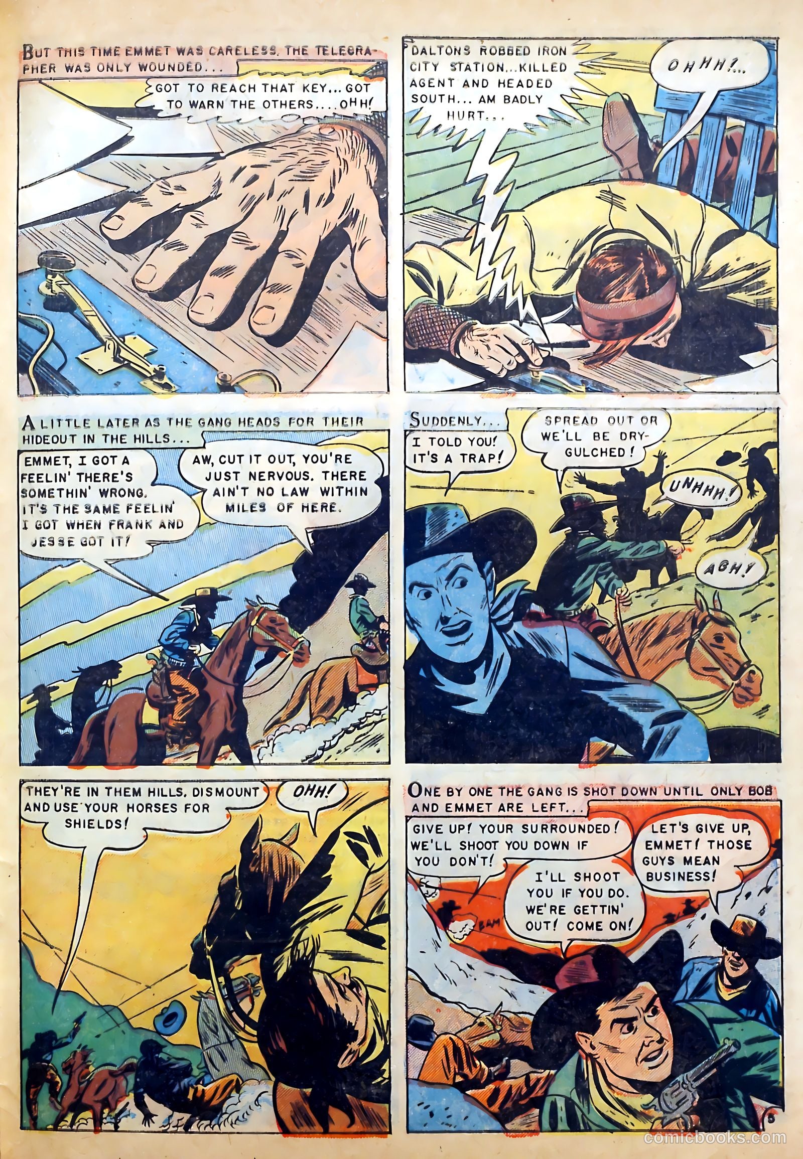 Famous Western Badmen #15 — page 31 of 36