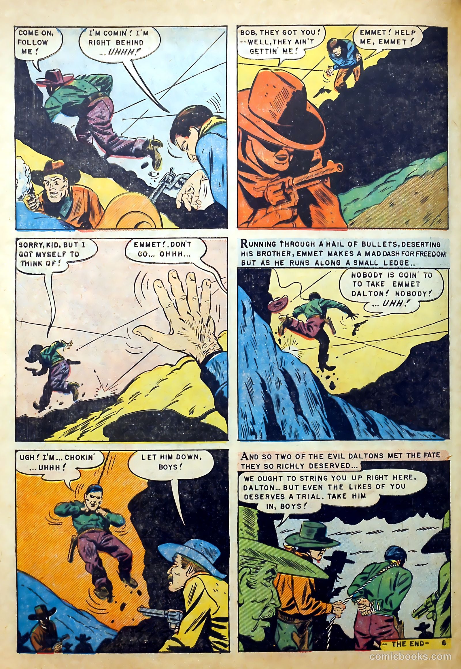 Famous Western Badmen #15 — page 32 of 36
