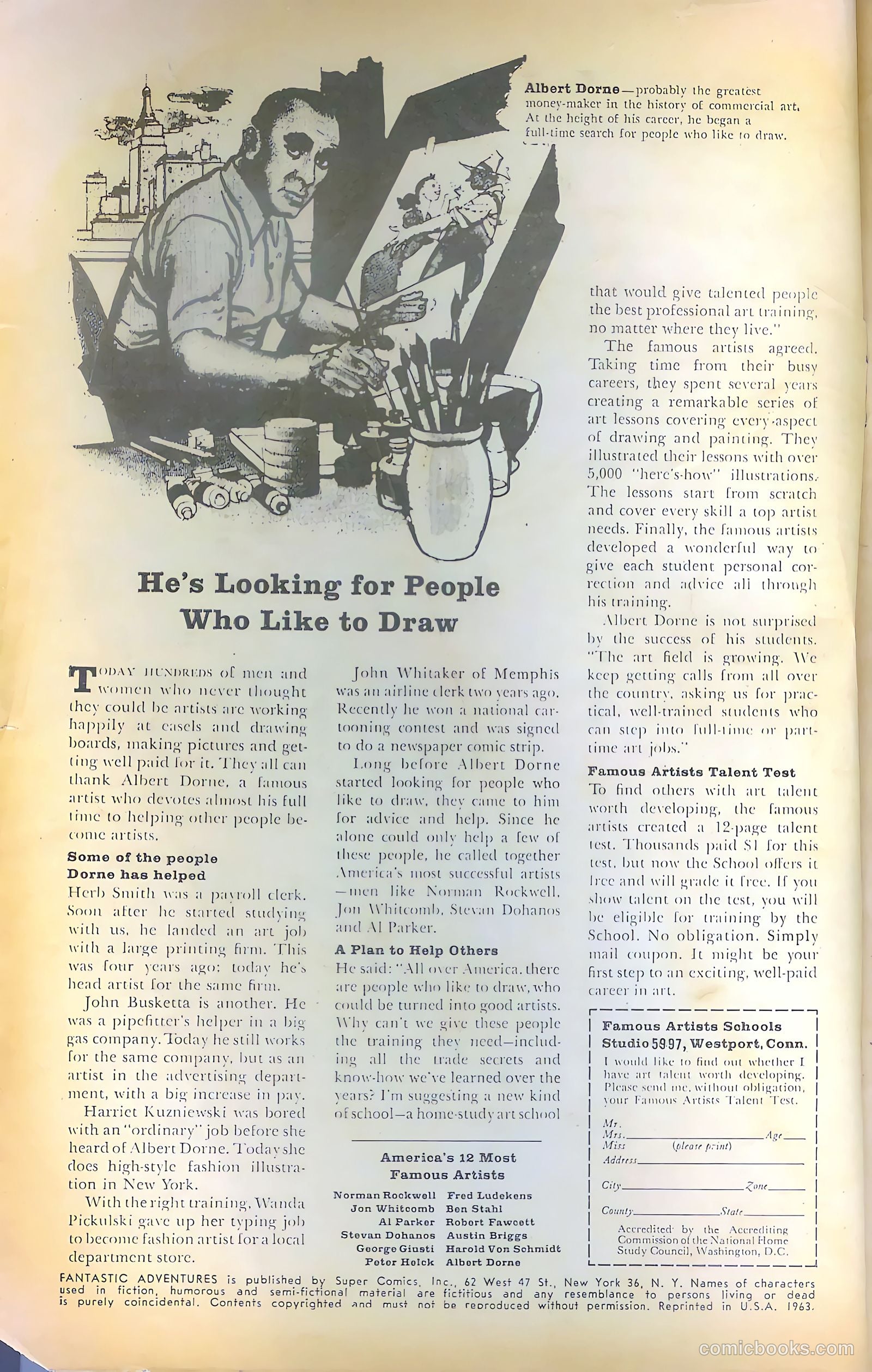 Fantastic Adventures #10 — page 2 of 36