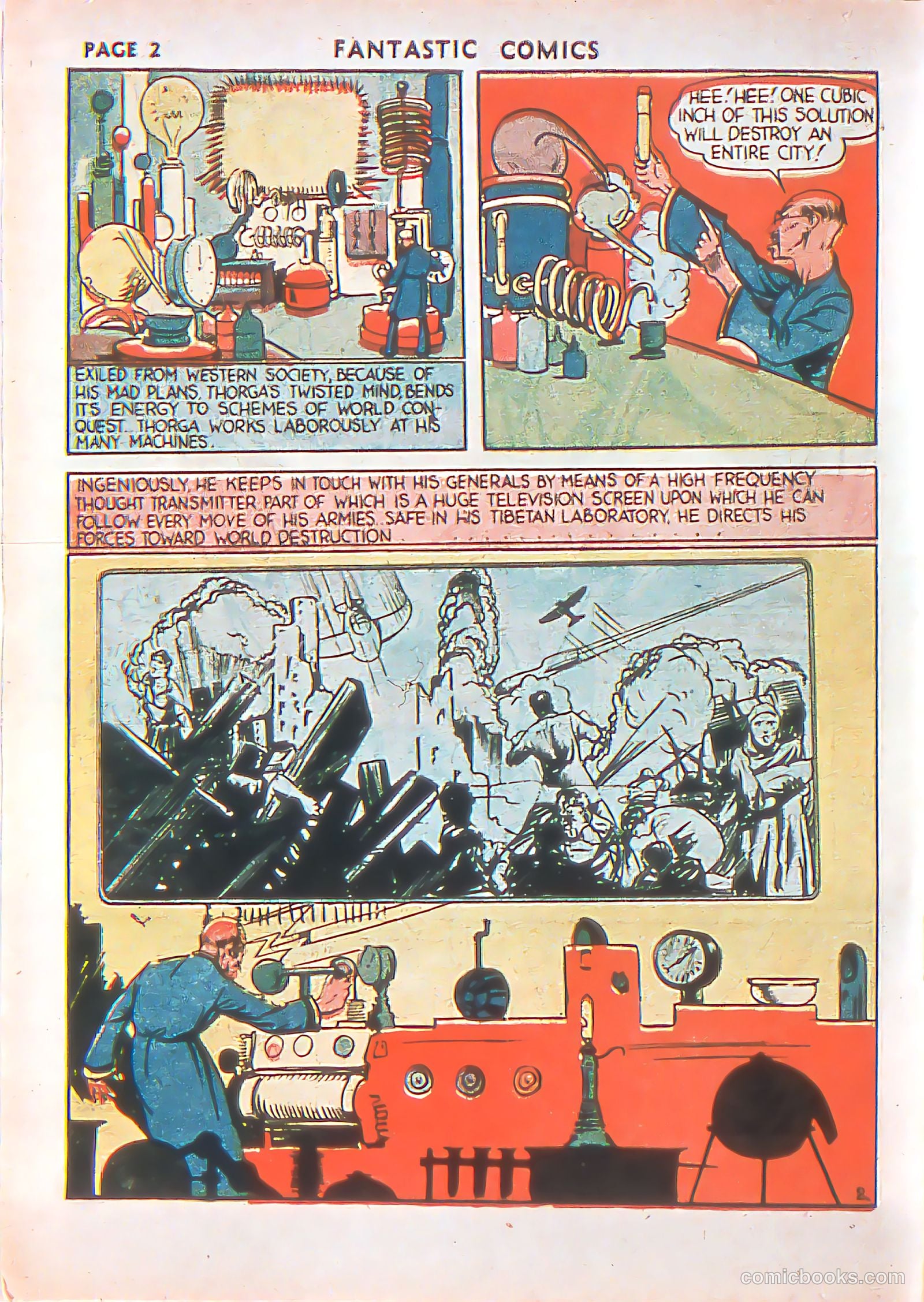 Fantastic Comics #1 — page 4 of 68