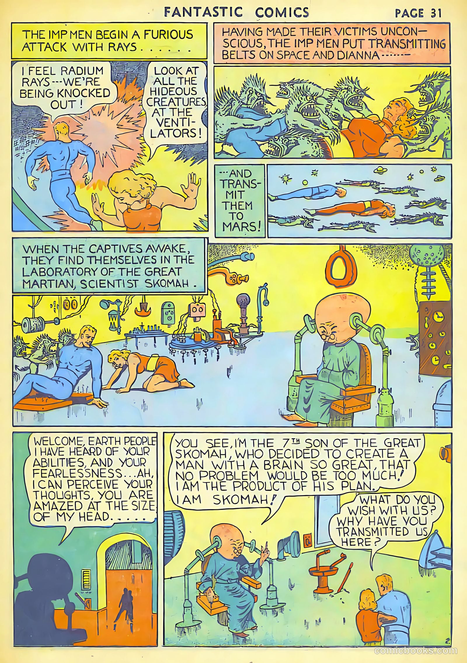 Fantastic Comics #1 — page 33 of 68
