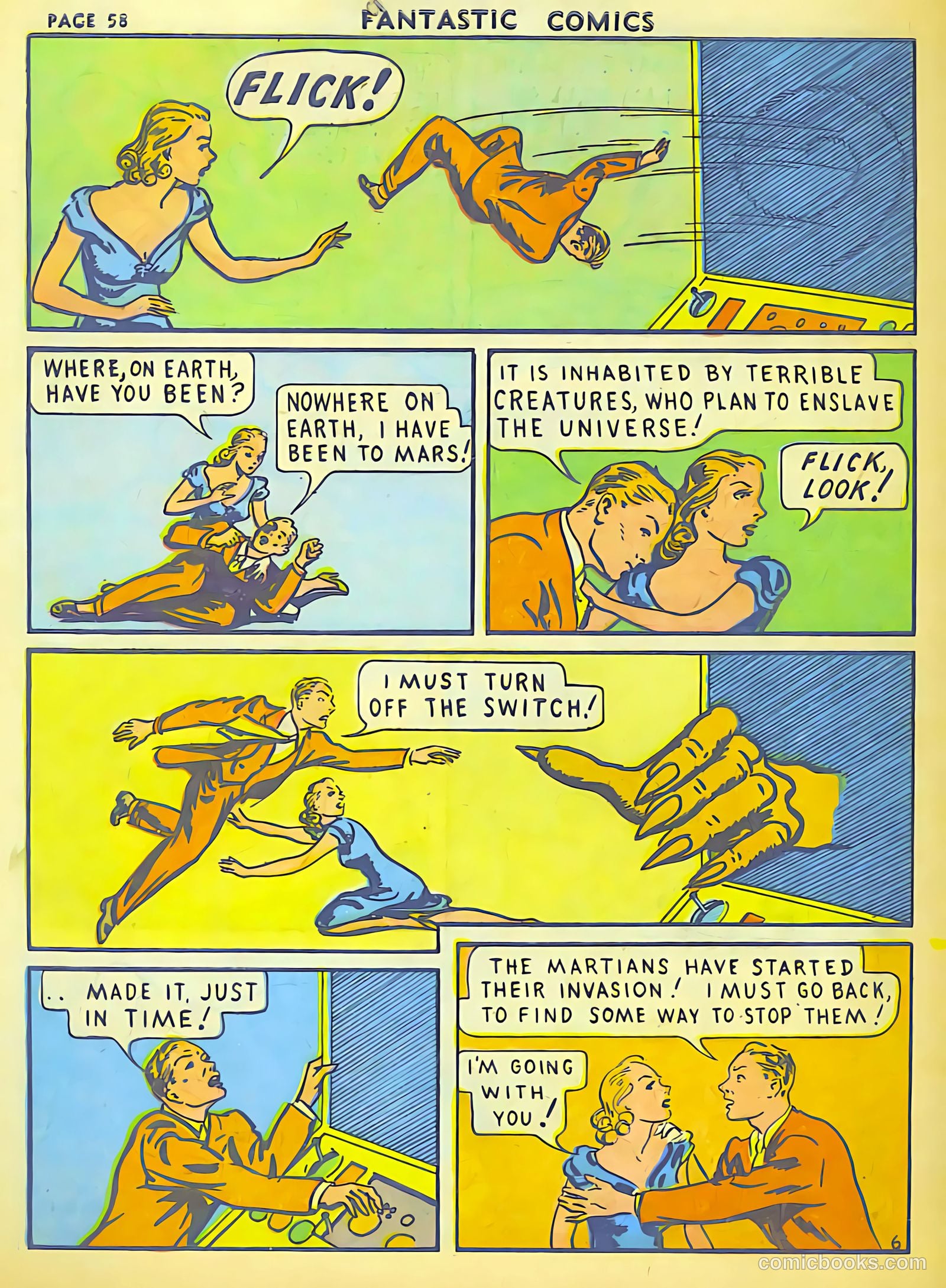 Fantastic Comics #1 — page 60 of 68