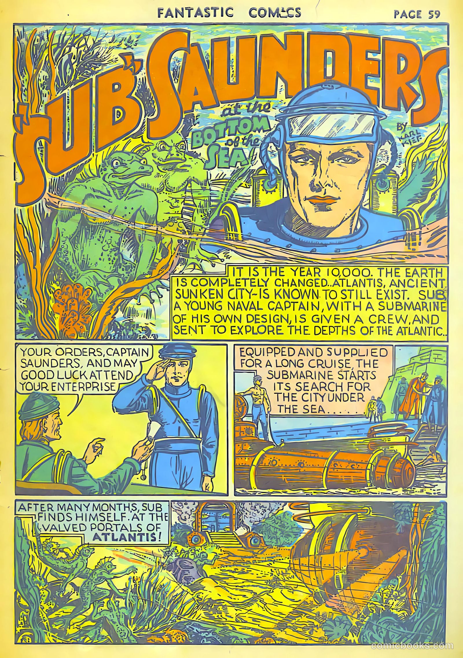 Fantastic Comics #1 — page 61 of 68