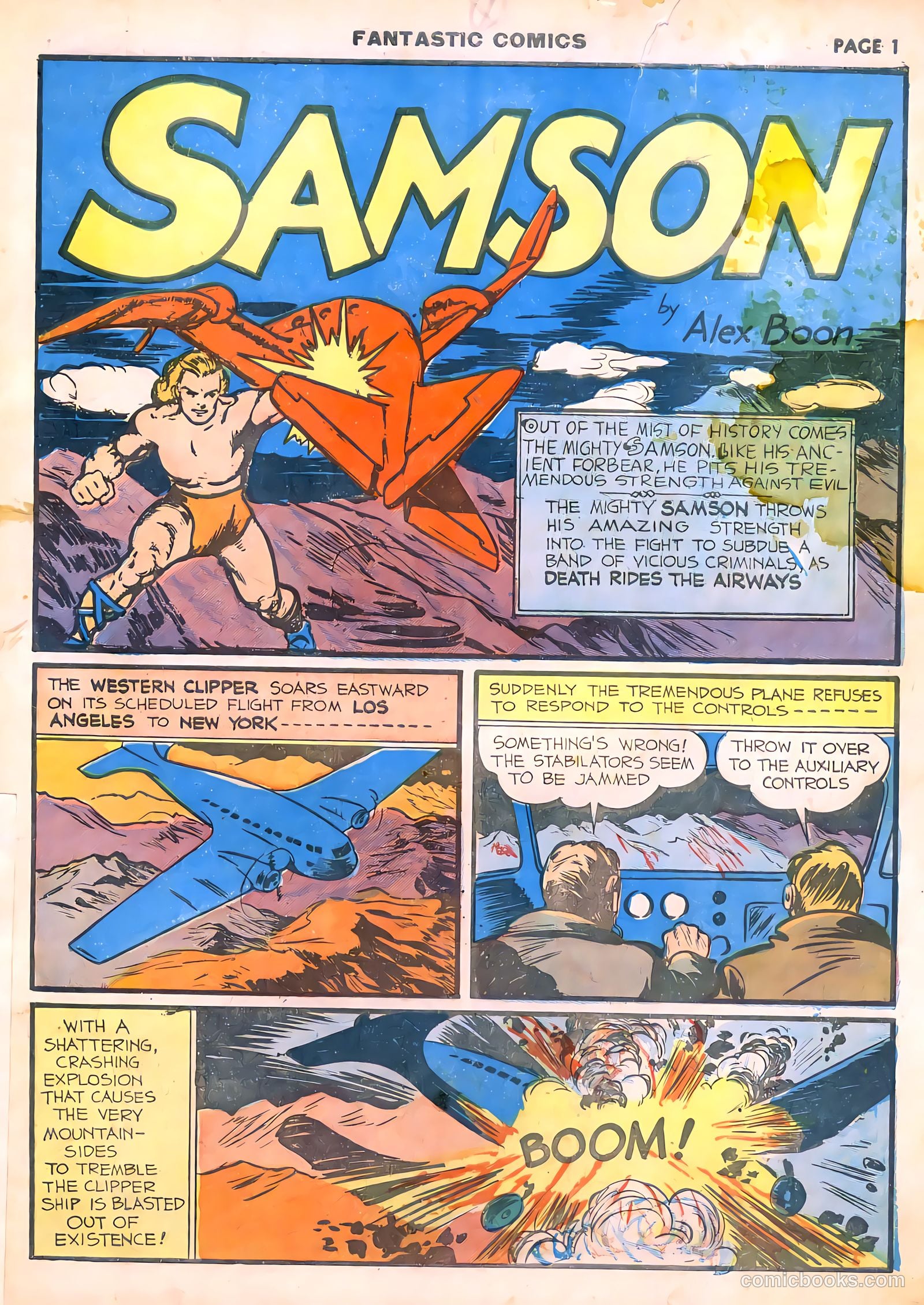 Fantastic Comics #10 — page 3 of 68