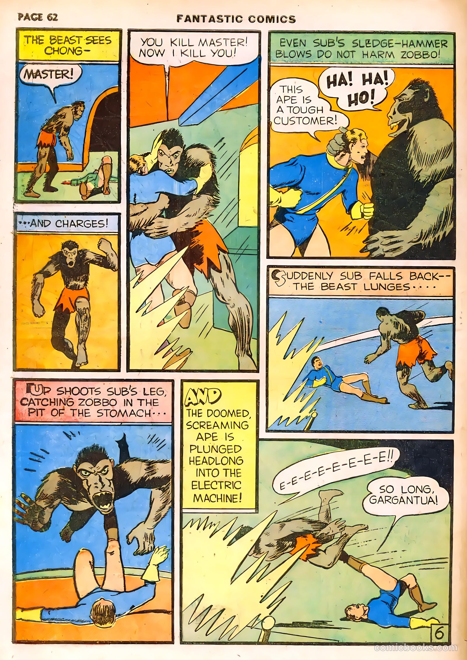 Fantastic Comics #10 — page 64 of 68