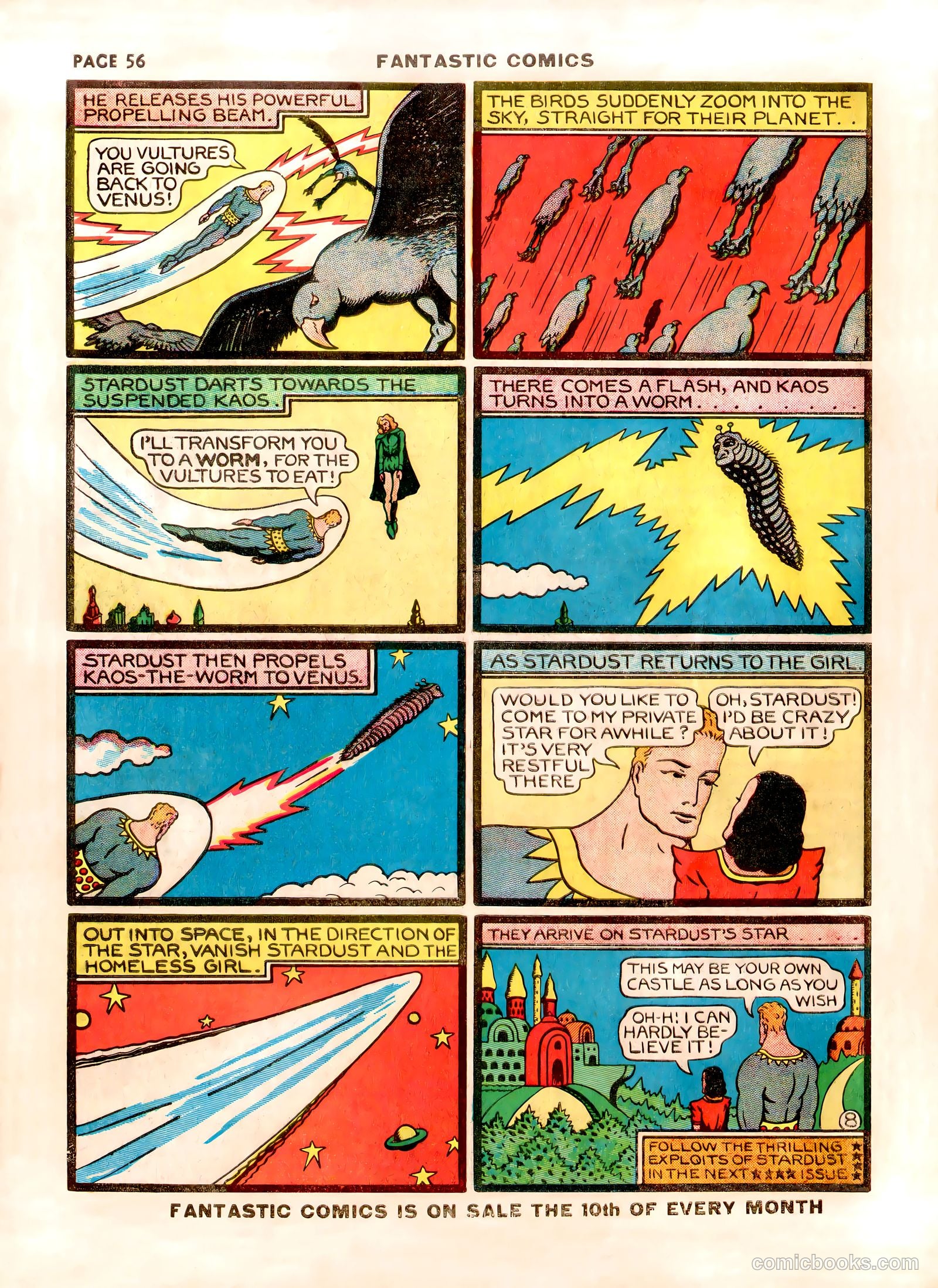 Fantastic Comics #12 — page 58 of 68