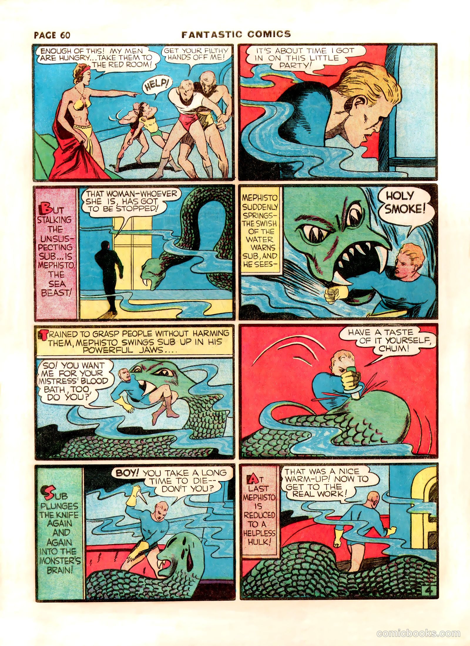 Fantastic Comics #12 — page 62 of 68
