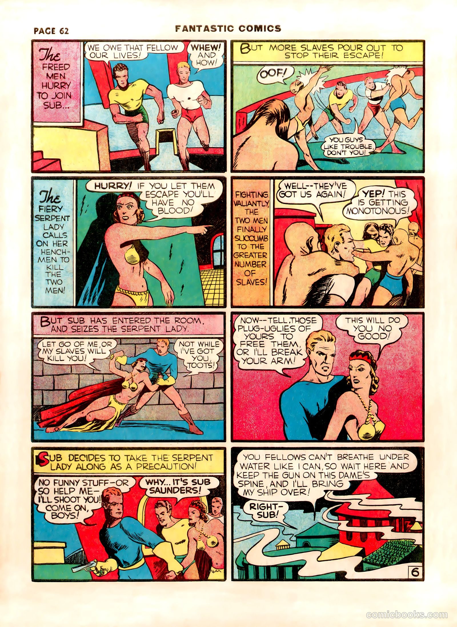 Fantastic Comics #12 — page 64 of 68