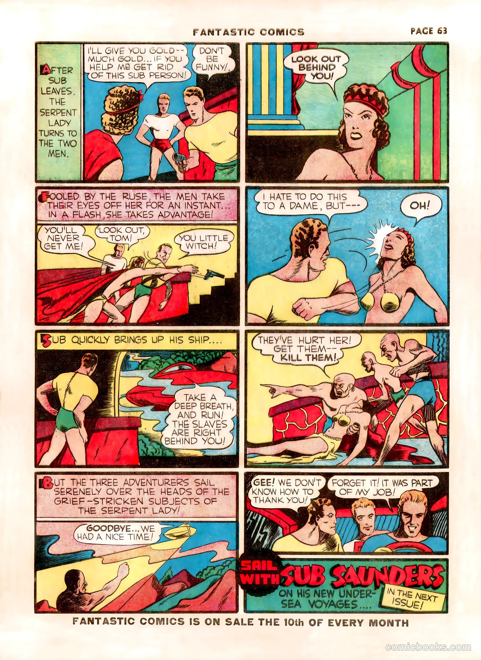 Fantastic Comics #12 — page 65 of 68