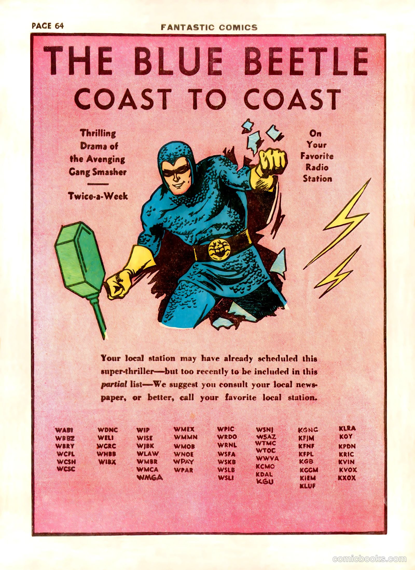 Fantastic Comics #12 — page 66 of 68