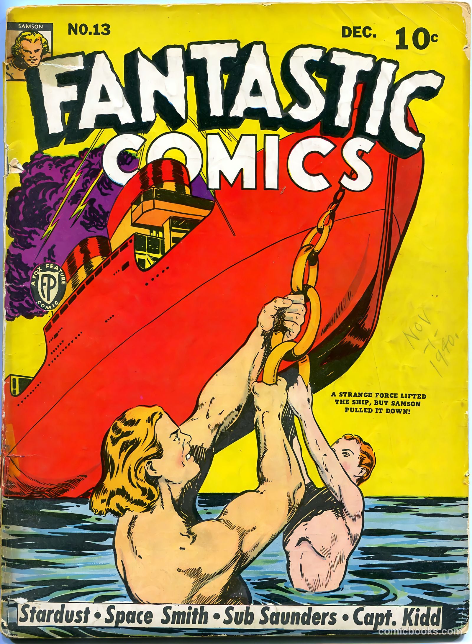 Fantastic Comics #13 — page 1 of 68
