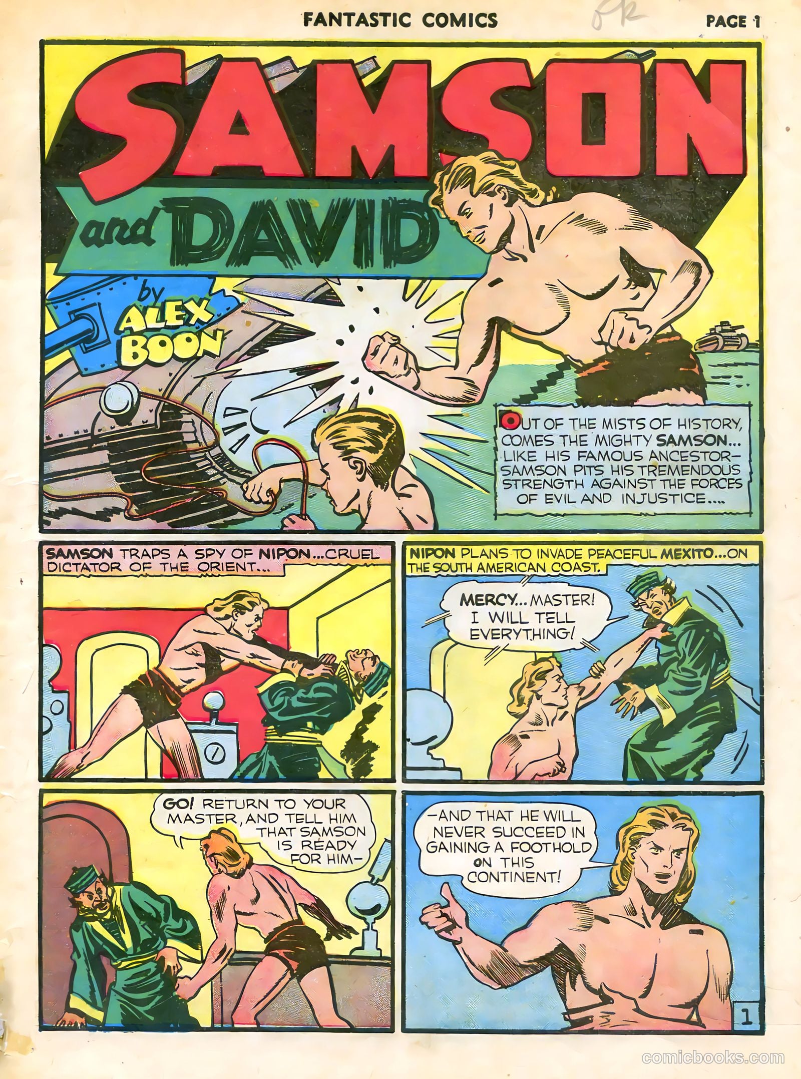 Fantastic Comics #13 — page 3 of 68