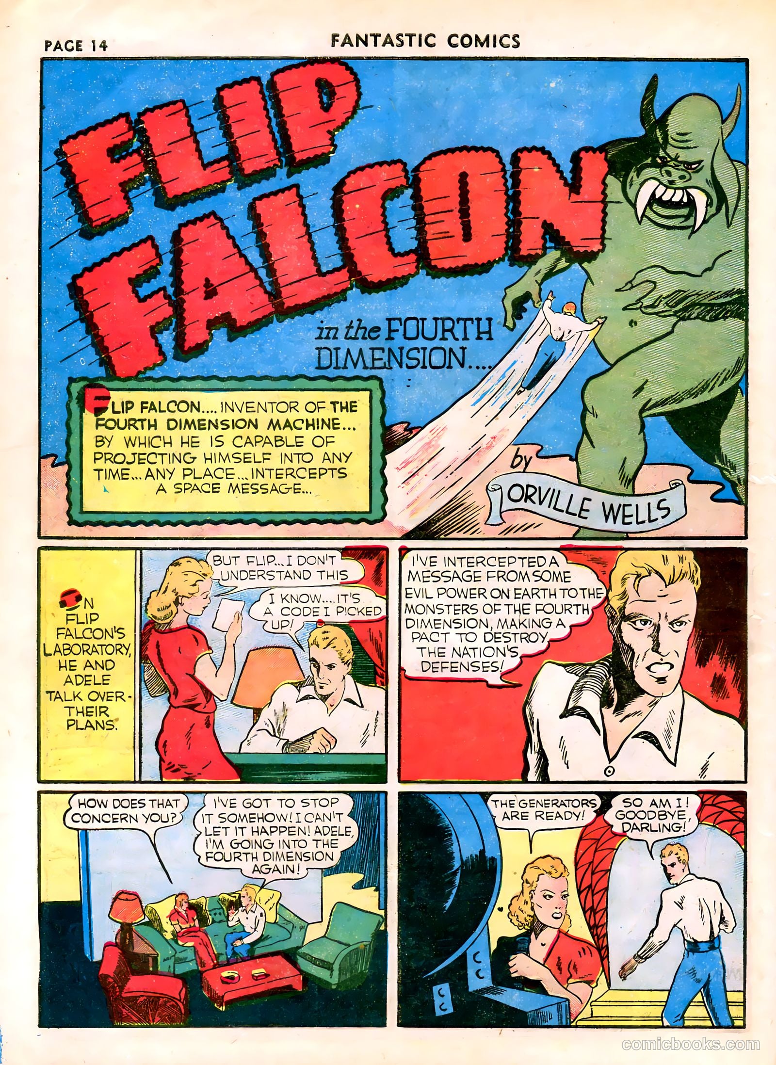 Fantastic Comics #13 — page 16 of 68