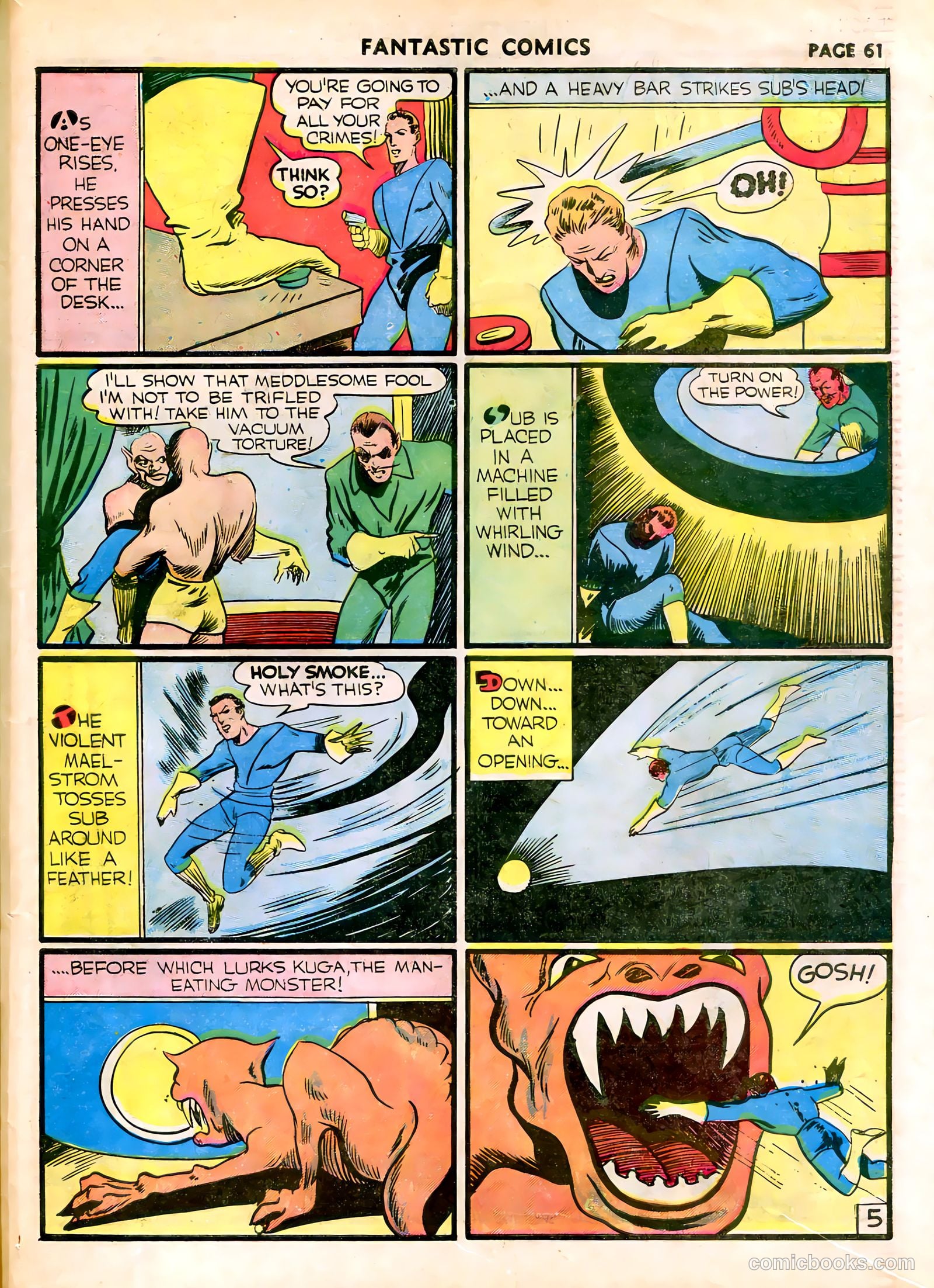 Fantastic Comics #13 — page 63 of 68