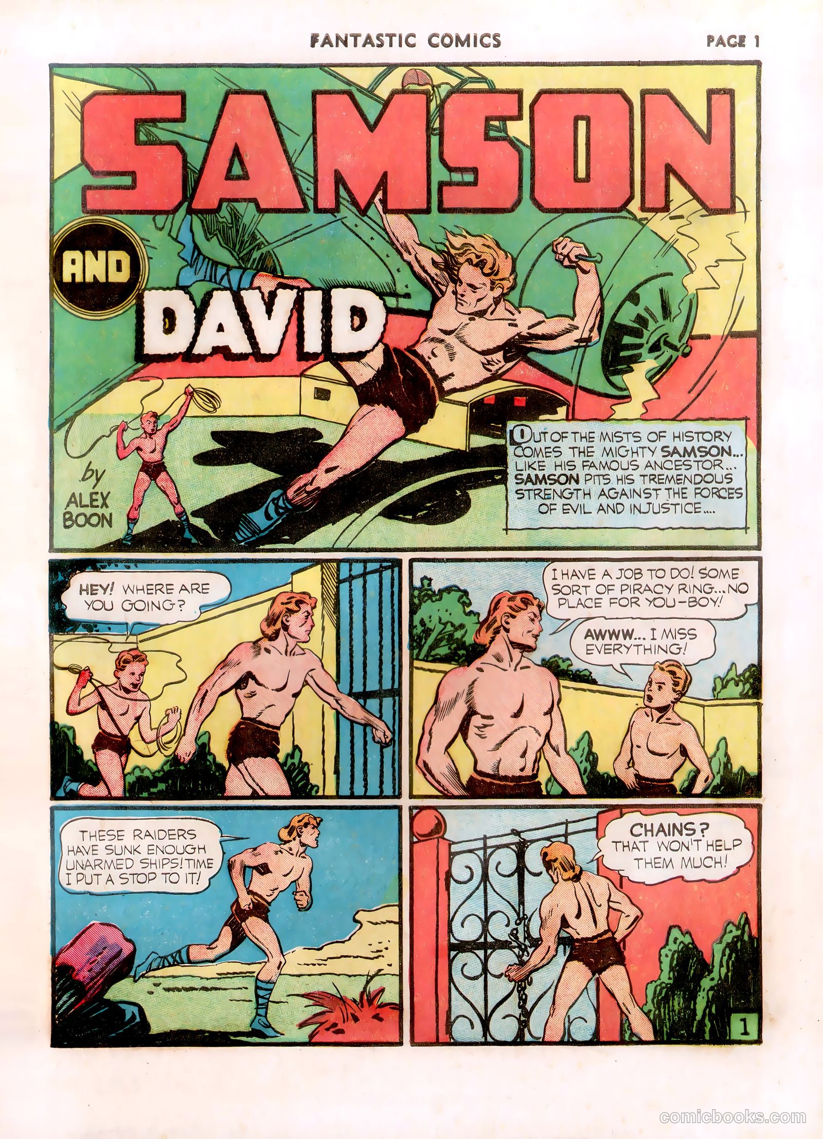 Fantastic Comics #14 — page 3 of 67
