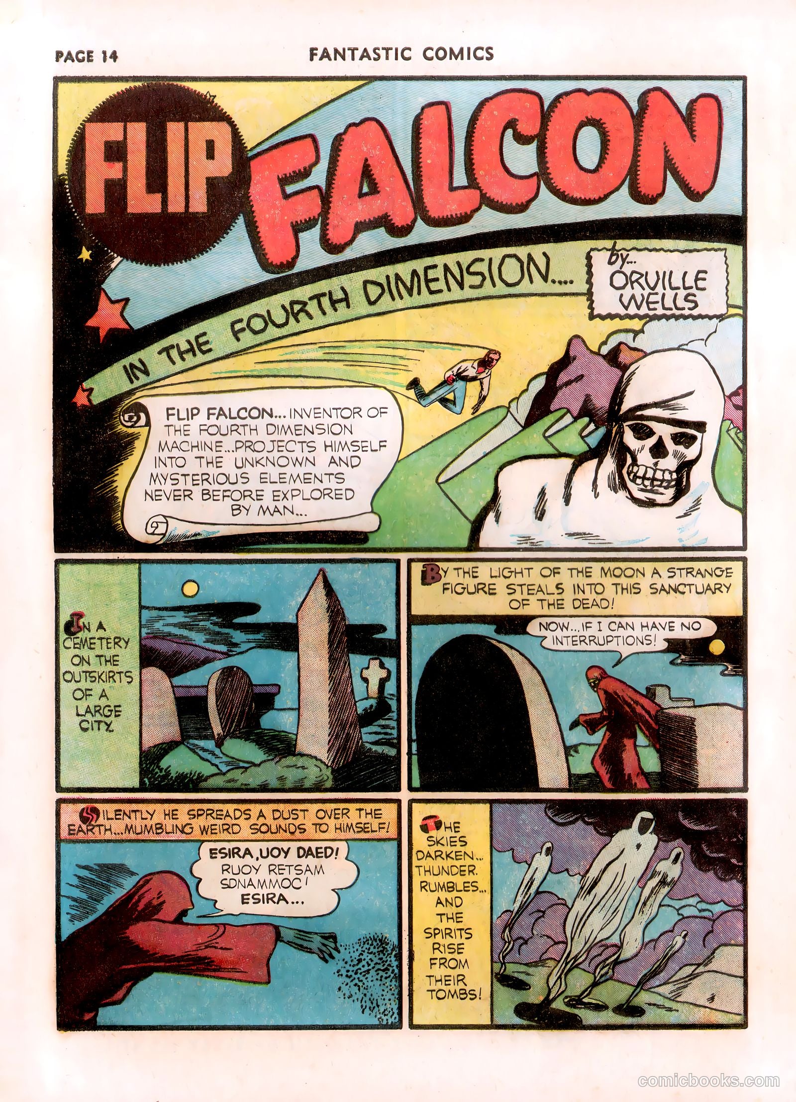 Fantastic Comics #14 — page 16 of 67