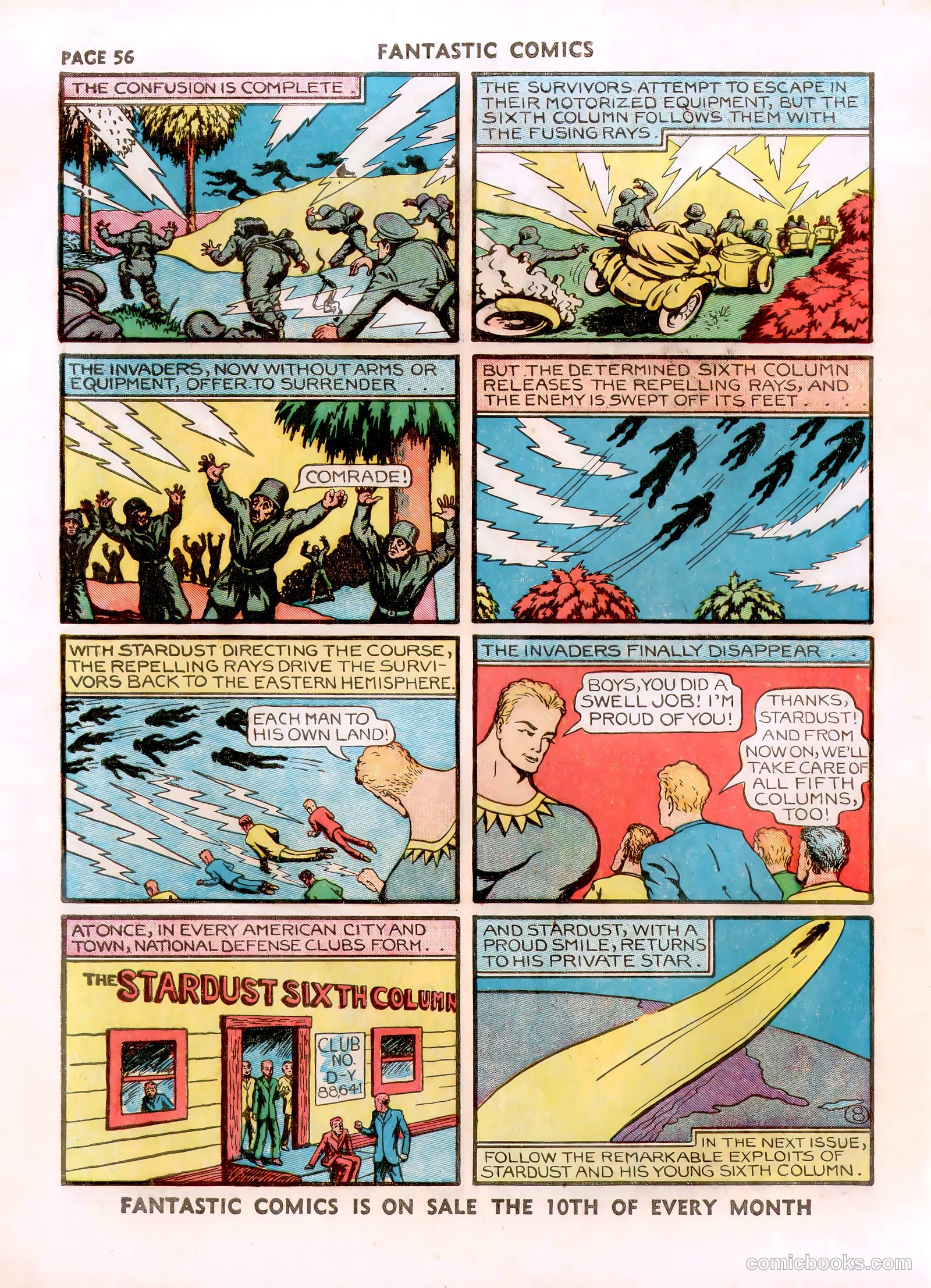 Fantastic Comics #14 — page 57 of 67