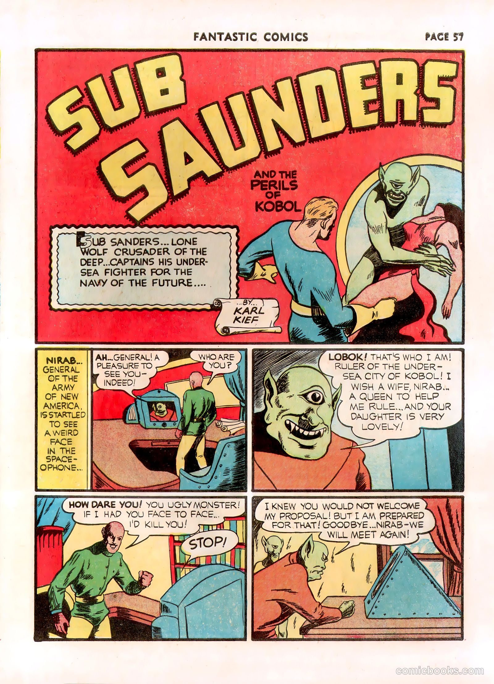 Fantastic Comics #14 — page 58 of 67