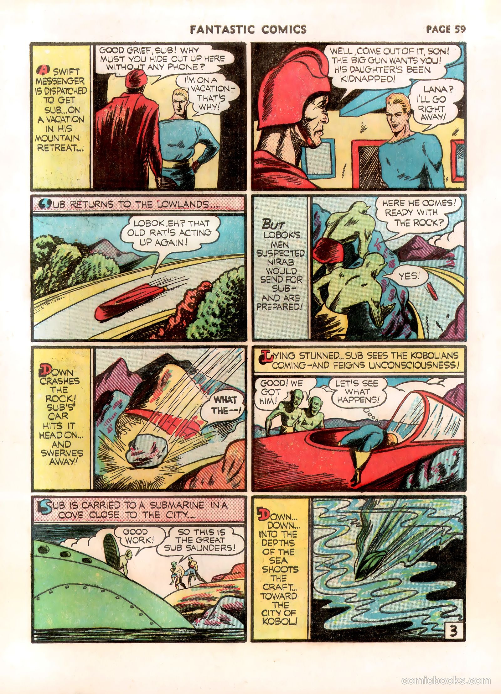 Fantastic Comics #14 — page 60 of 67