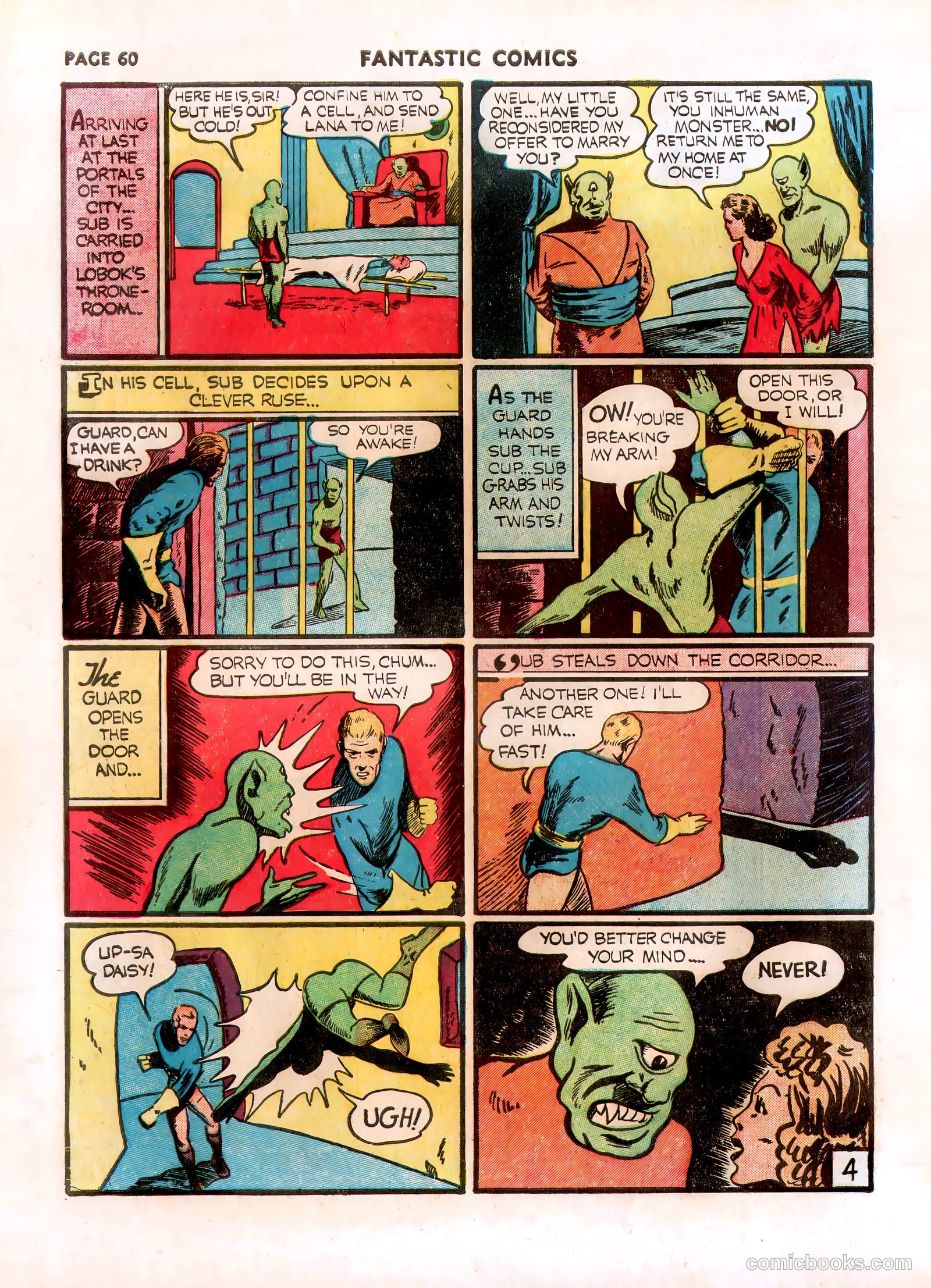 Fantastic Comics #14 — page 61 of 67