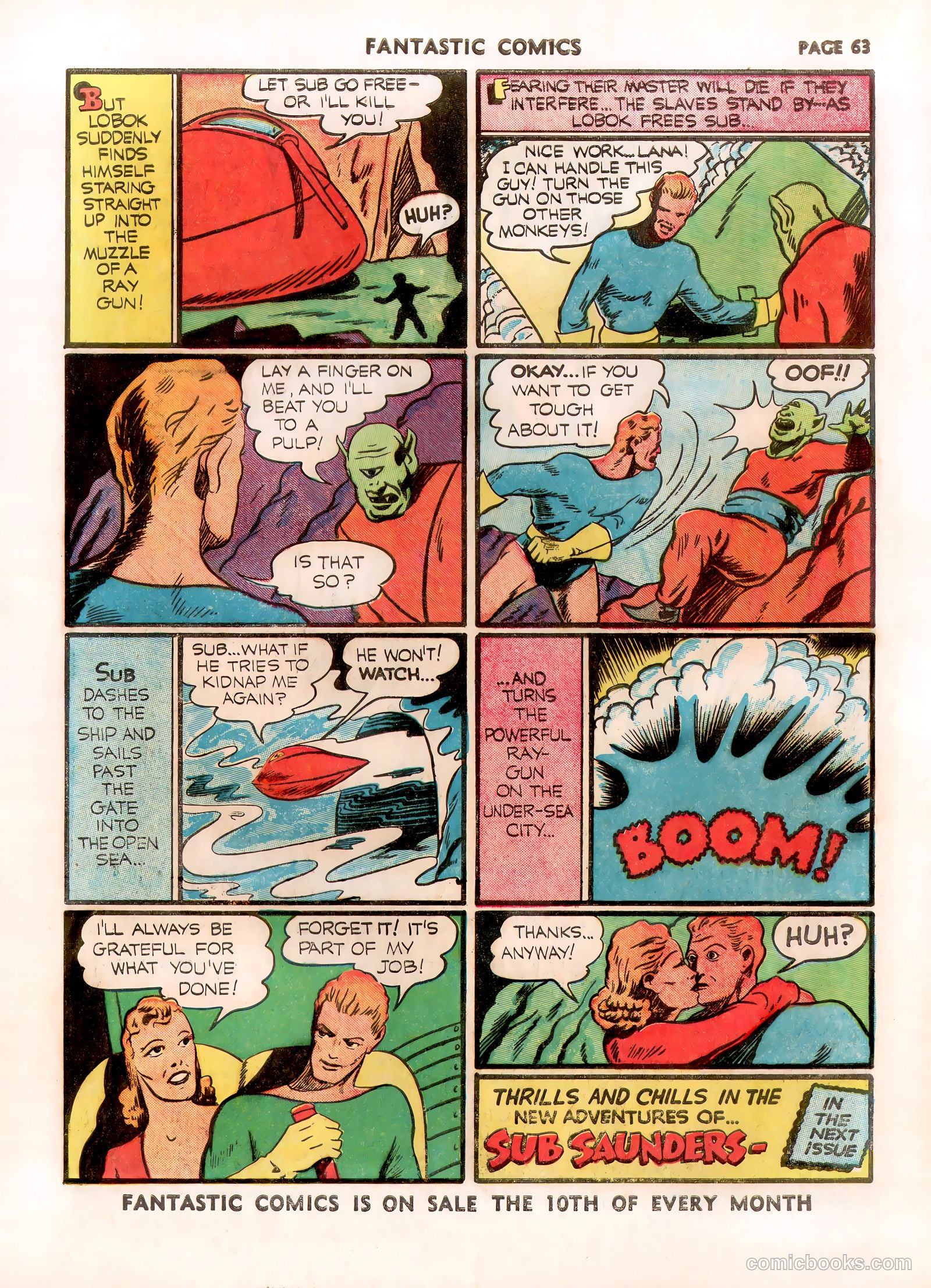 Fantastic Comics #14 — page 64 of 67