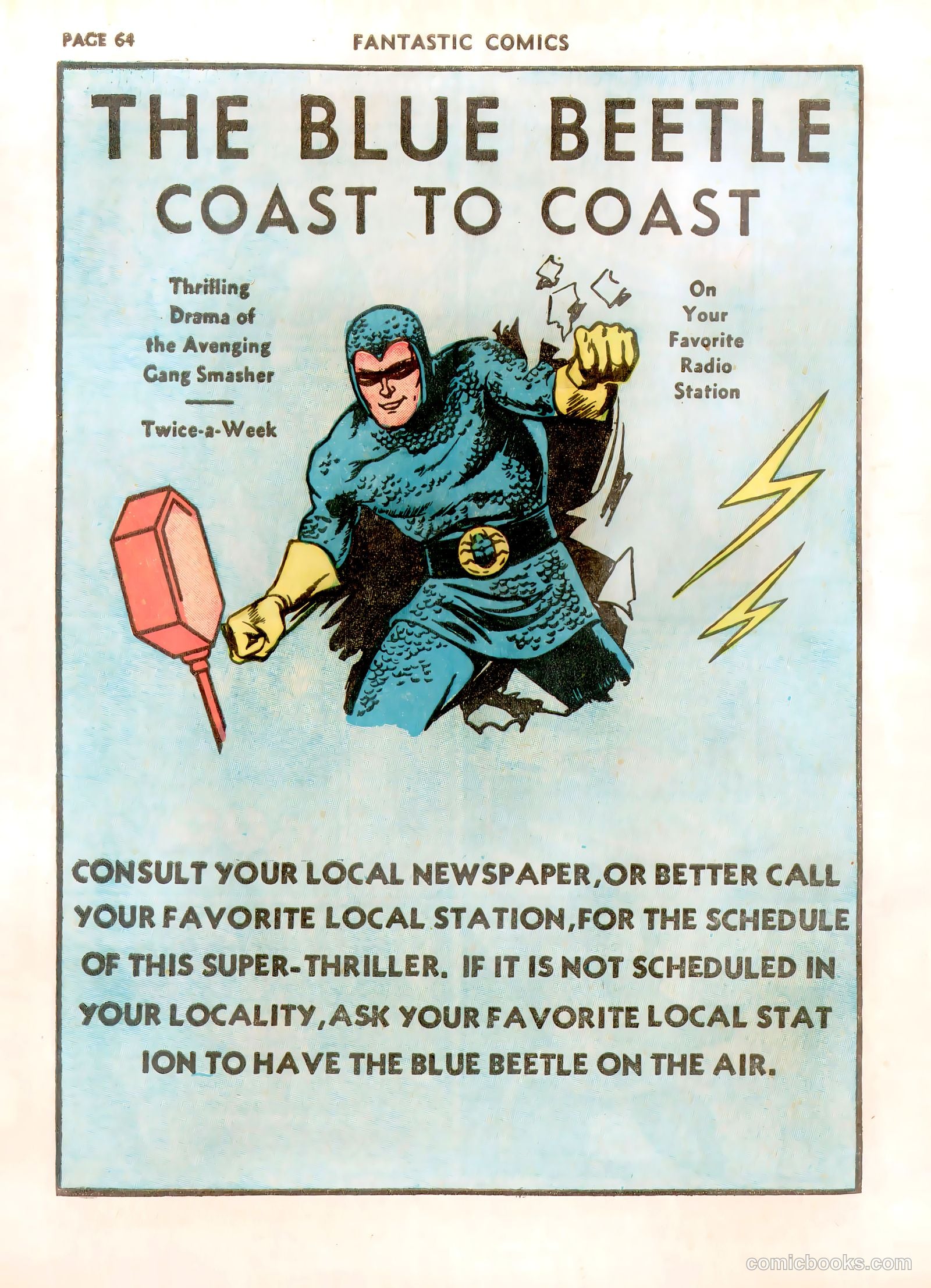Fantastic Comics #14 — page 65 of 67