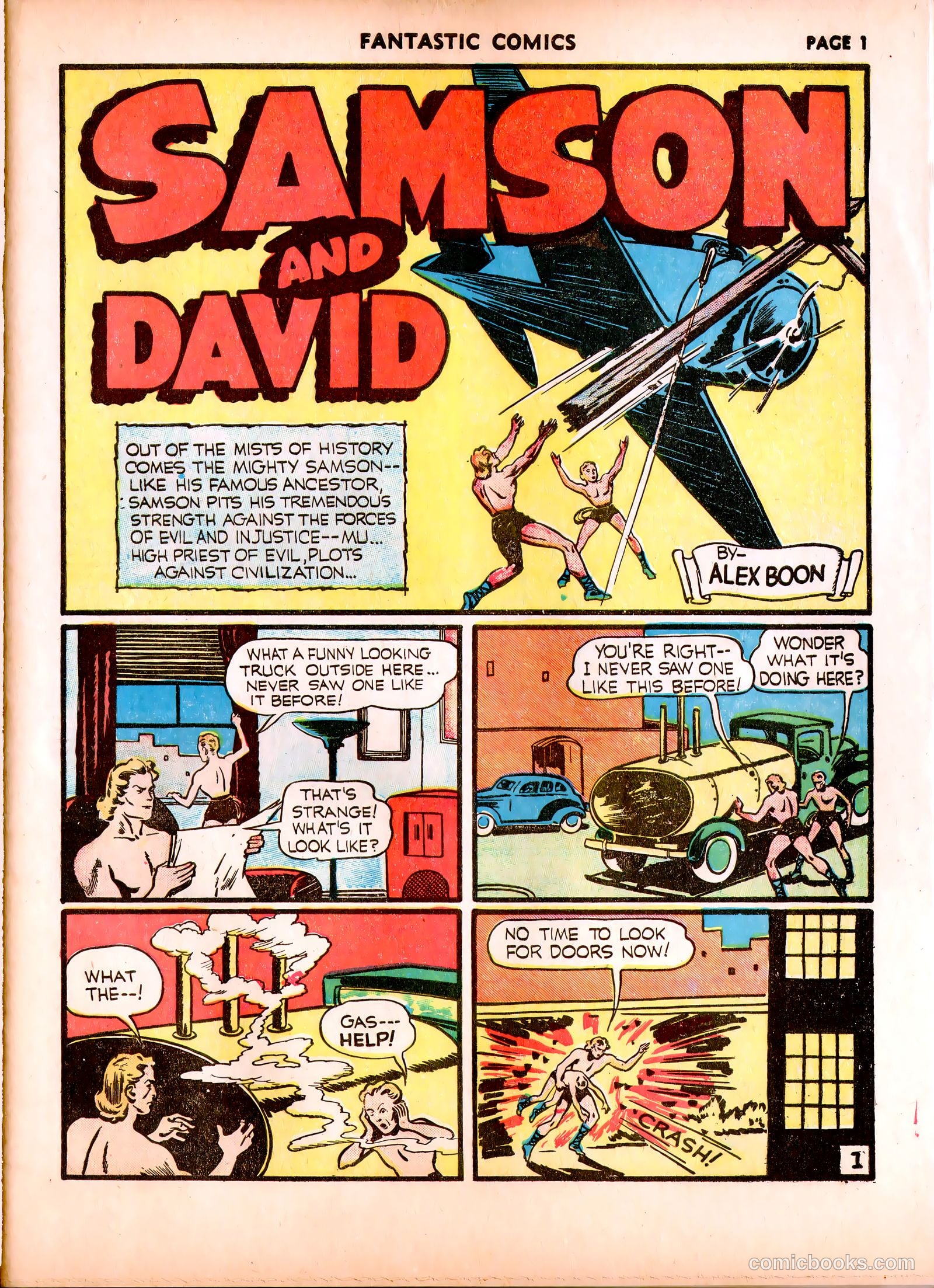 Fantastic Comics #15 — page 3 of 68