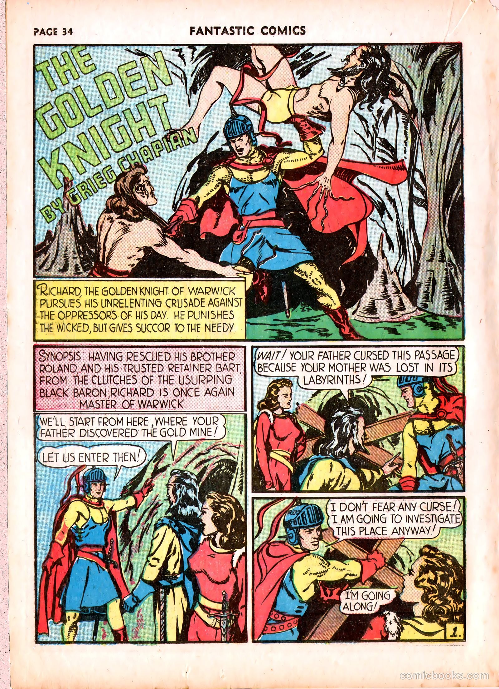 Fantastic Comics #15 — page 35 of 68