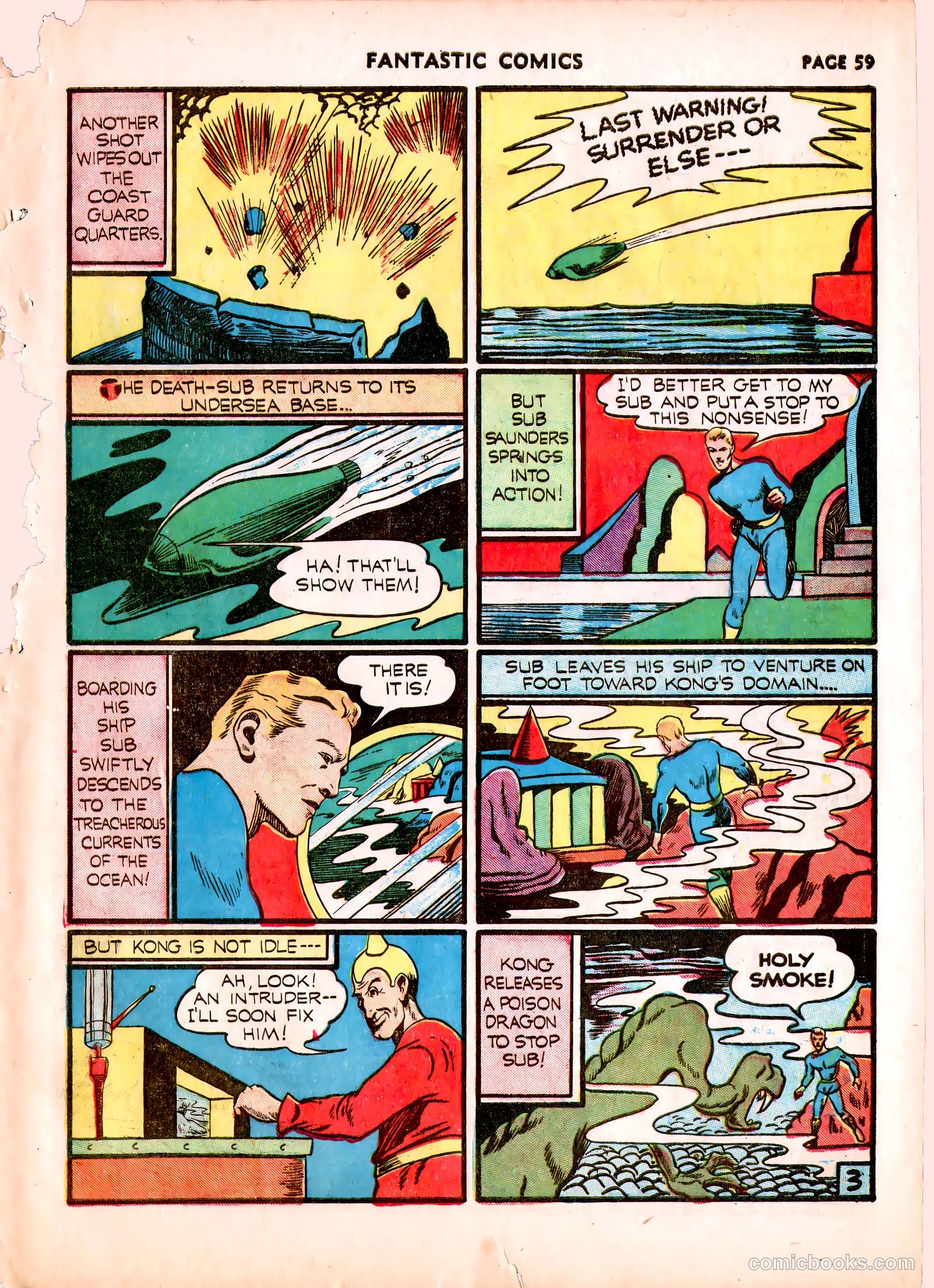 Fantastic Comics #15 — page 60 of 68