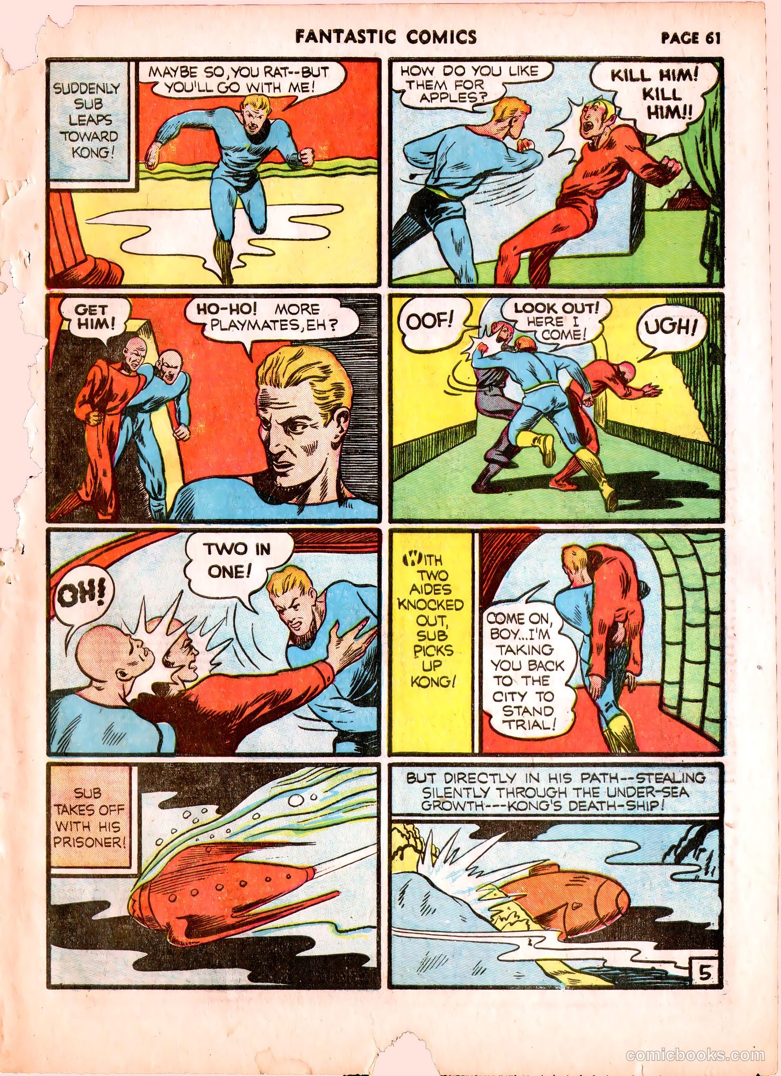 Fantastic Comics #15 — page 62 of 68
