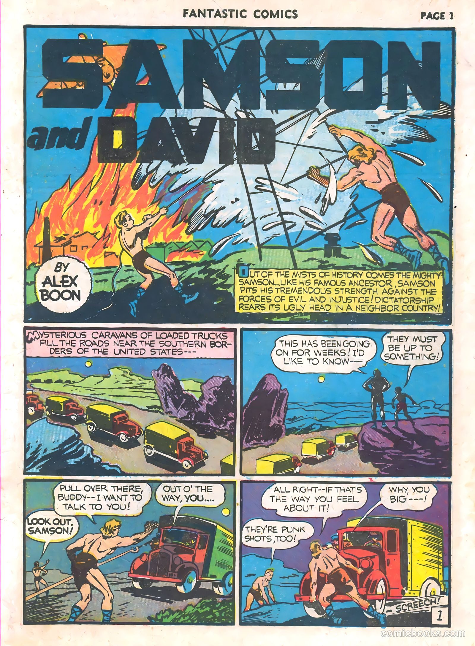 Fantastic Comics #16 — page 3 of 68