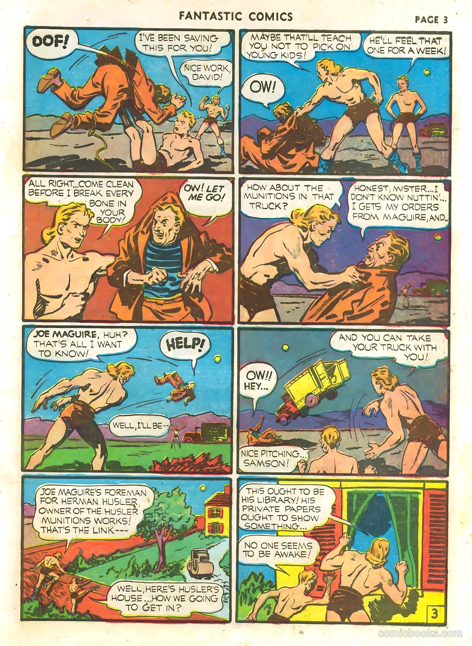 Fantastic Comics #16 — page 5 of 68