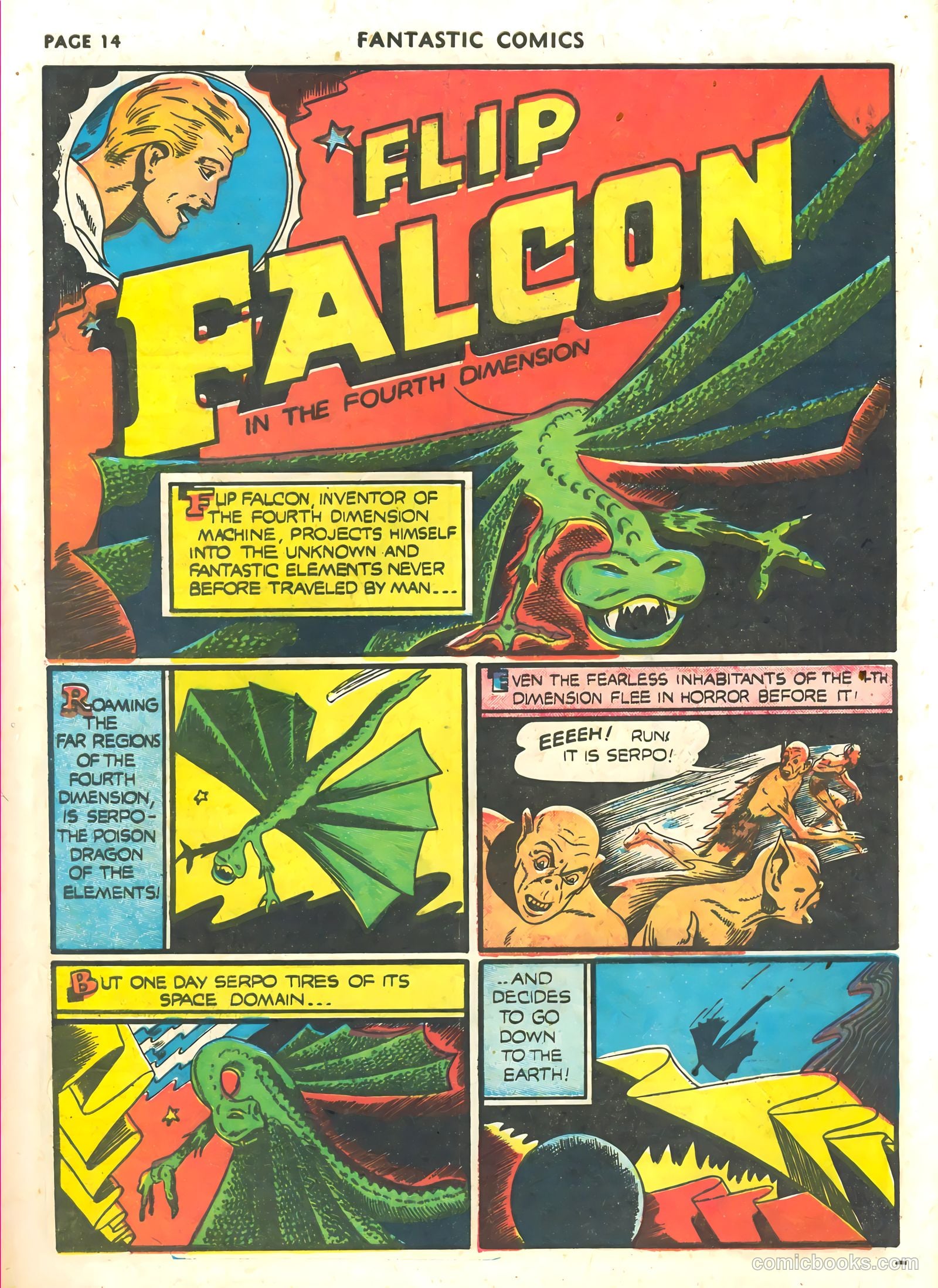 Fantastic Comics #16 — page 16 of 68