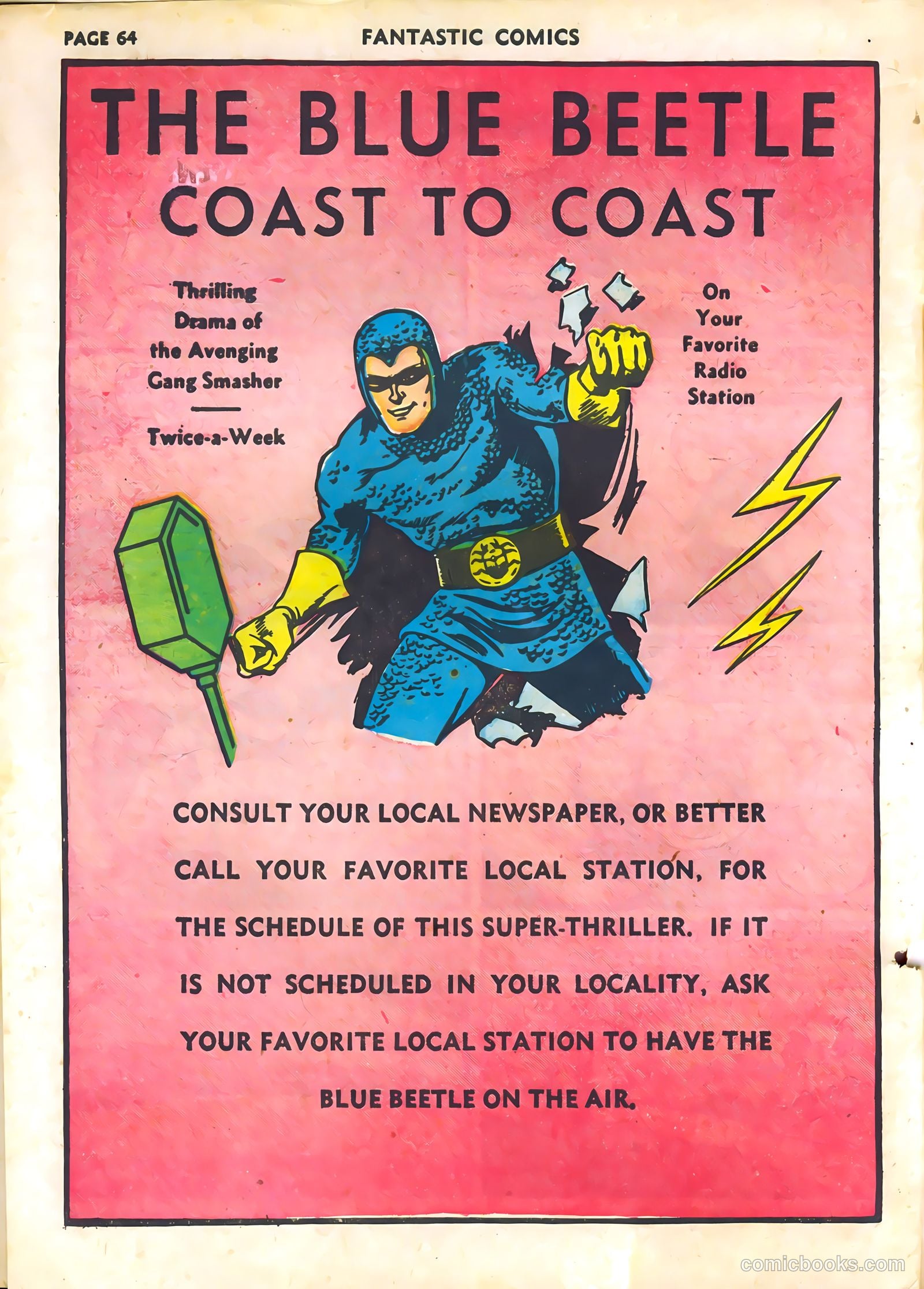 Fantastic Comics #16 — page 66 of 68