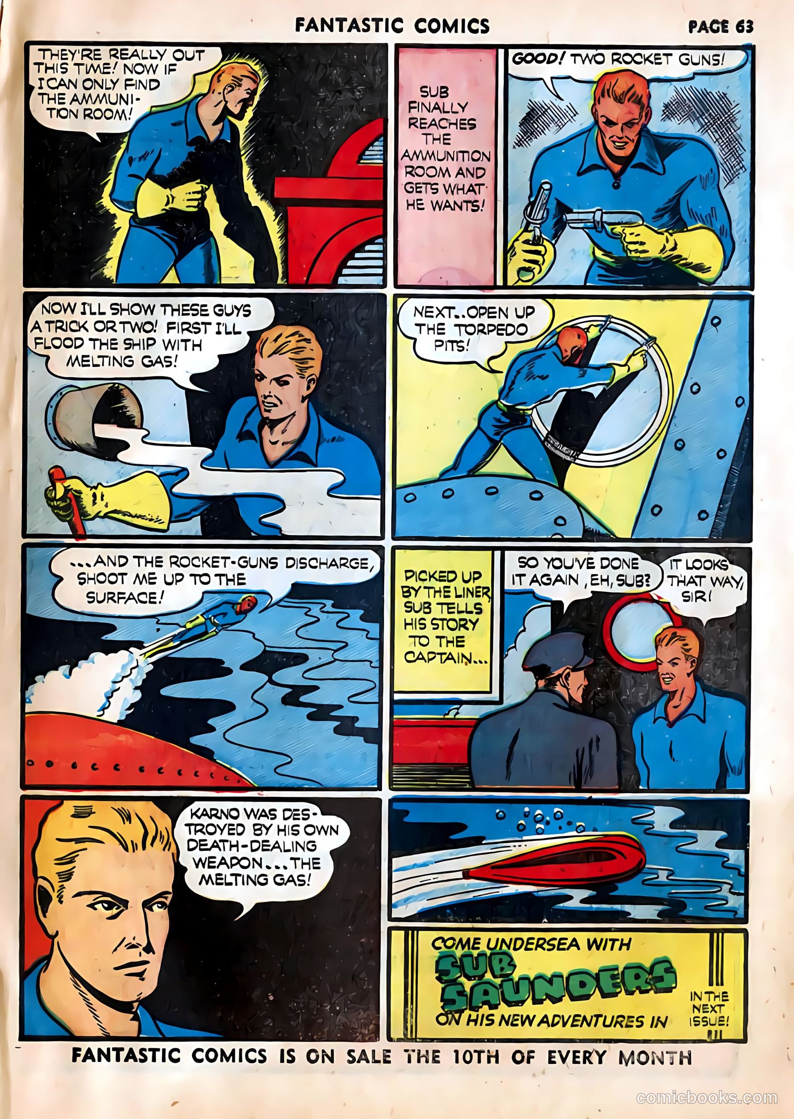 Fantastic Comics #17 — page 64 of 67