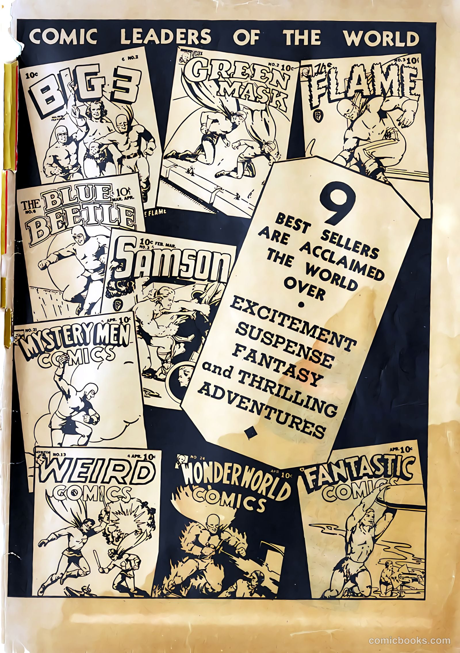 Fantastic Comics #17 — page 66 of 67