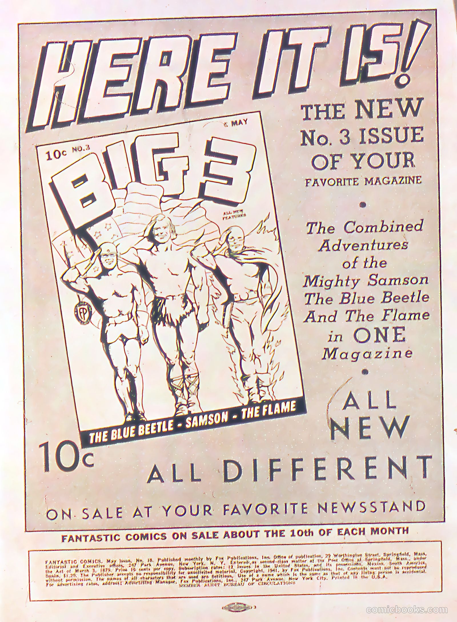 Fantastic Comics #18 — page 2 of 69
