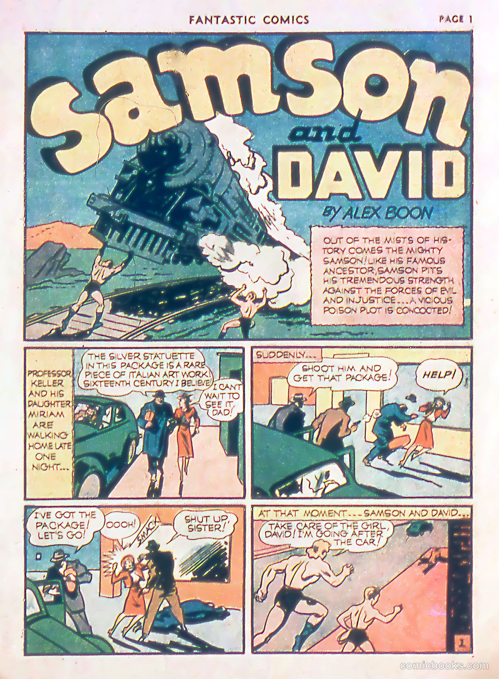 Fantastic Comics #18 — page 3 of 69