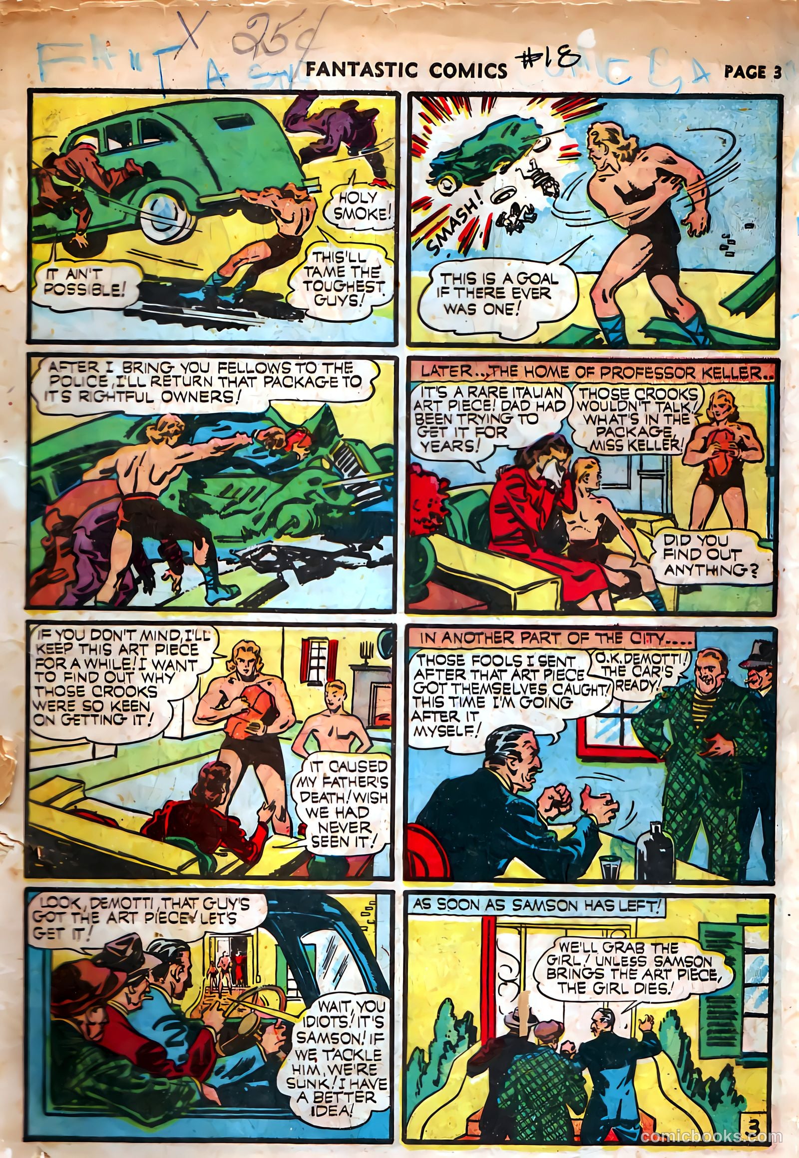 Fantastic Comics #18 — page 5 of 69