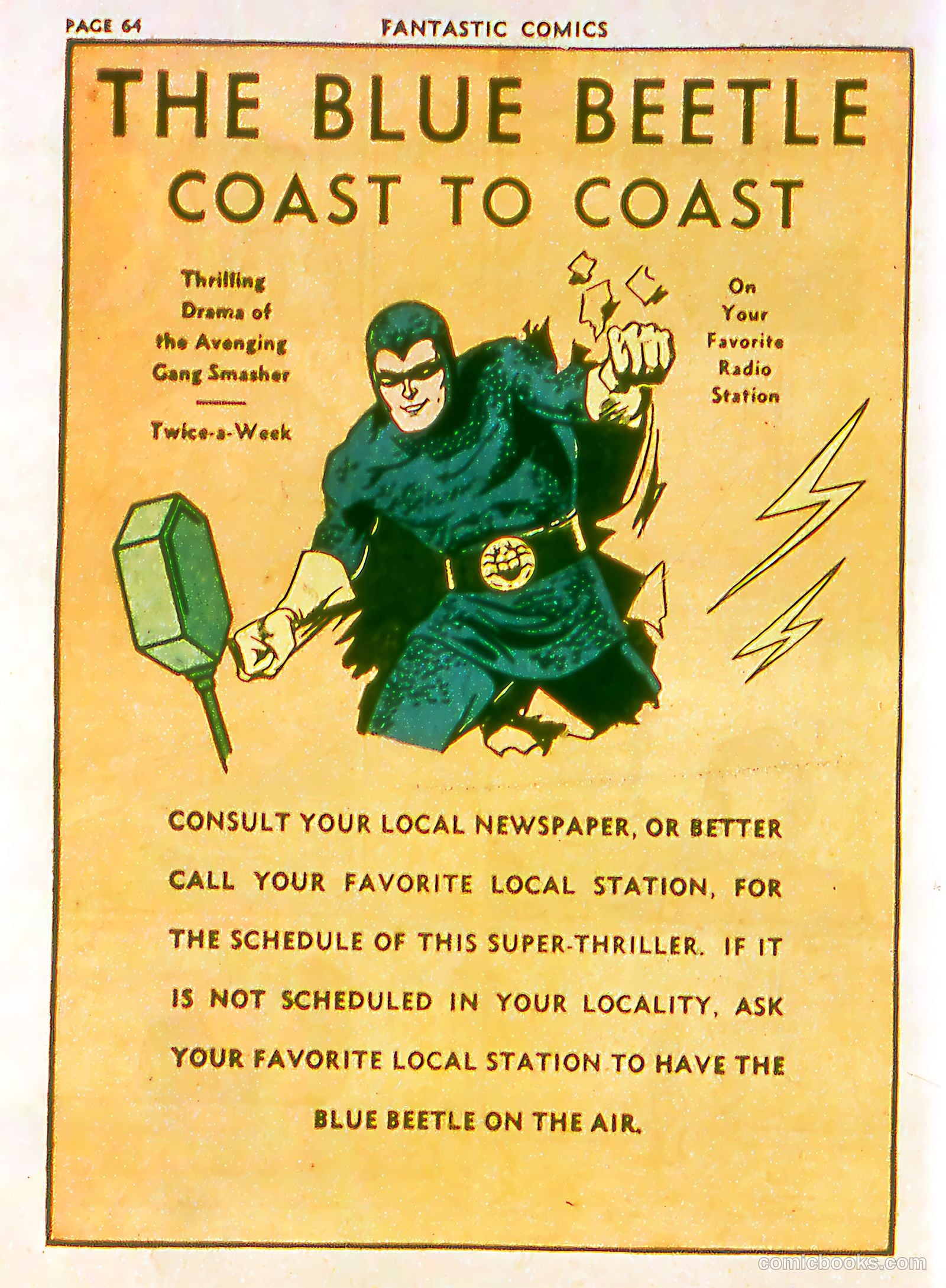 Fantastic Comics #18 — page 66 of 69