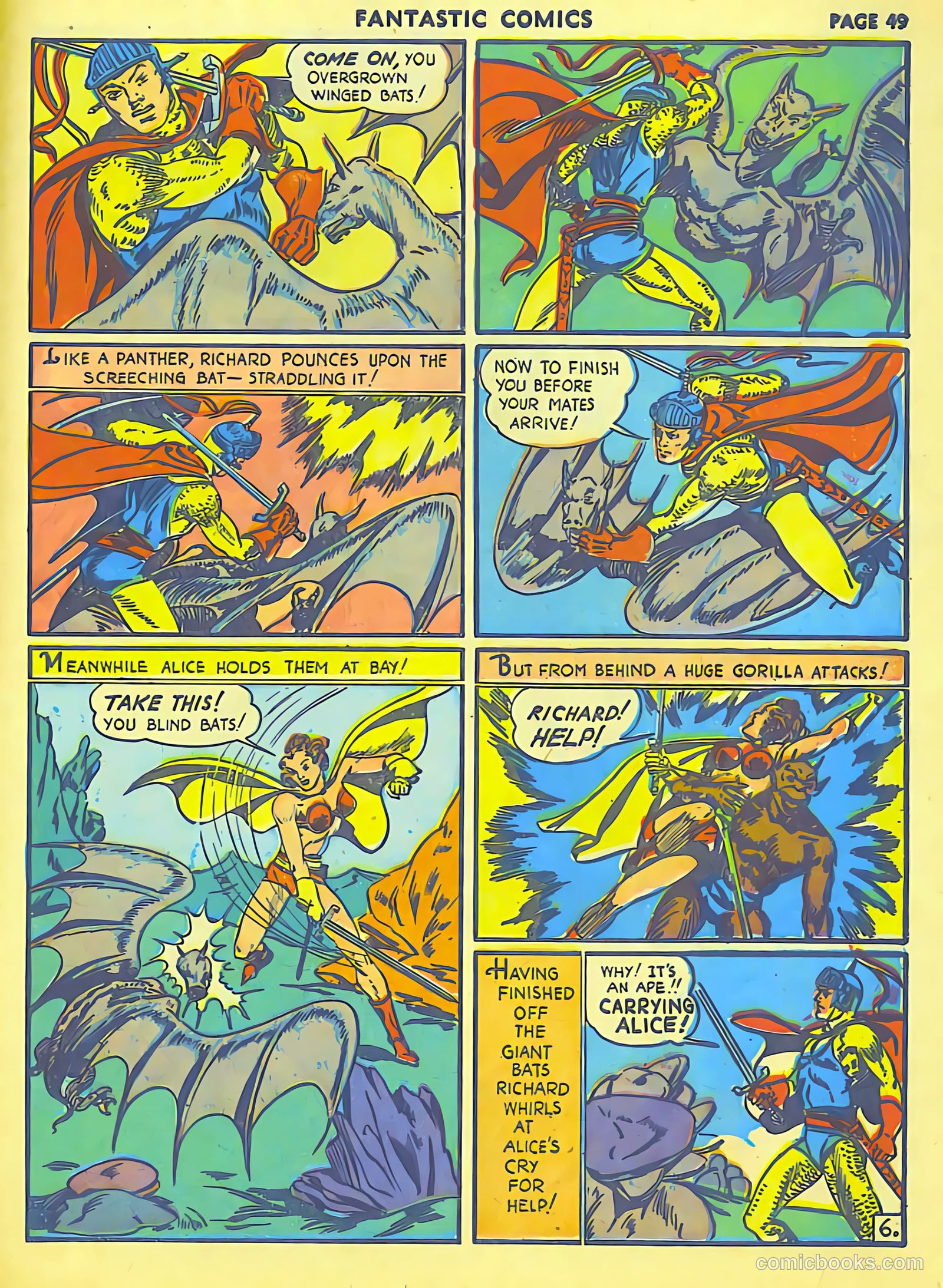 Fantastic Comics #19 — page 50 of 67